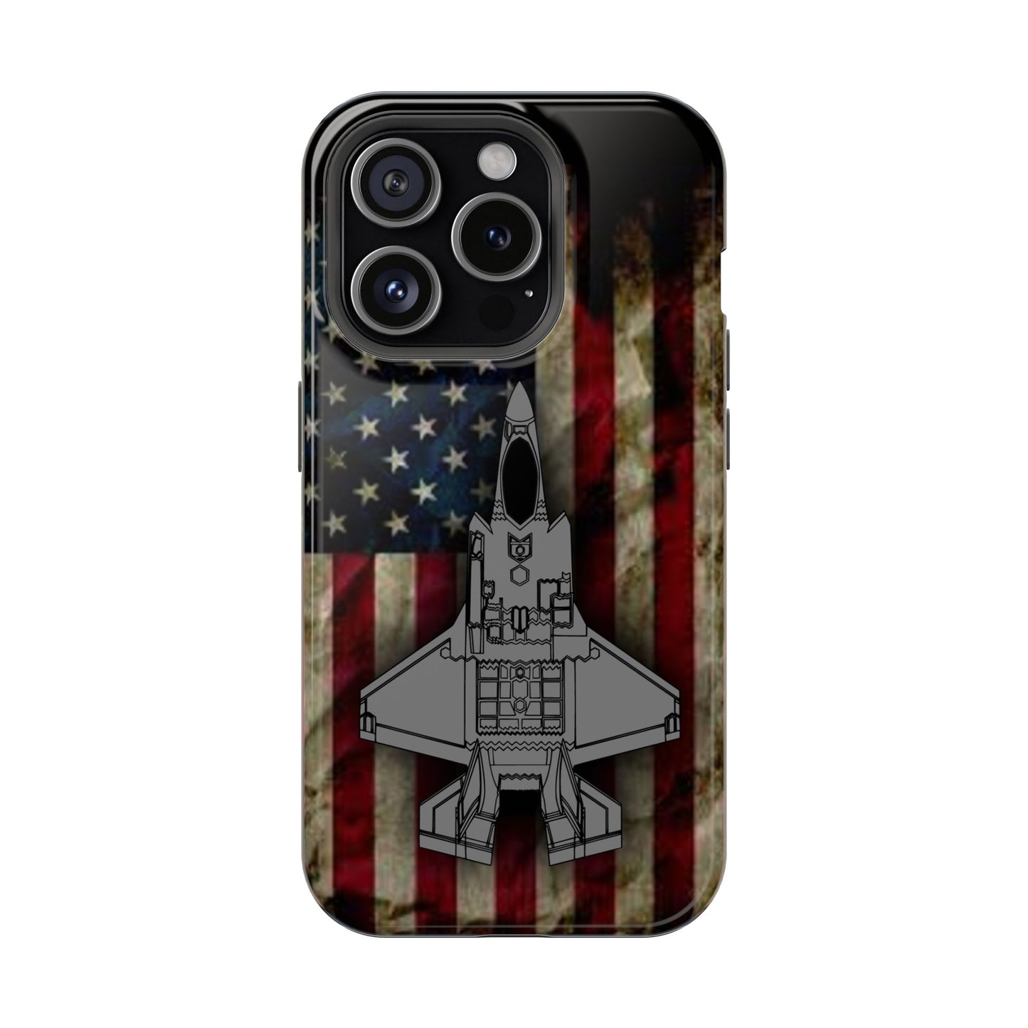 F-35A Old Glory Magnetic Tough Cases for iPhone & Samsung
