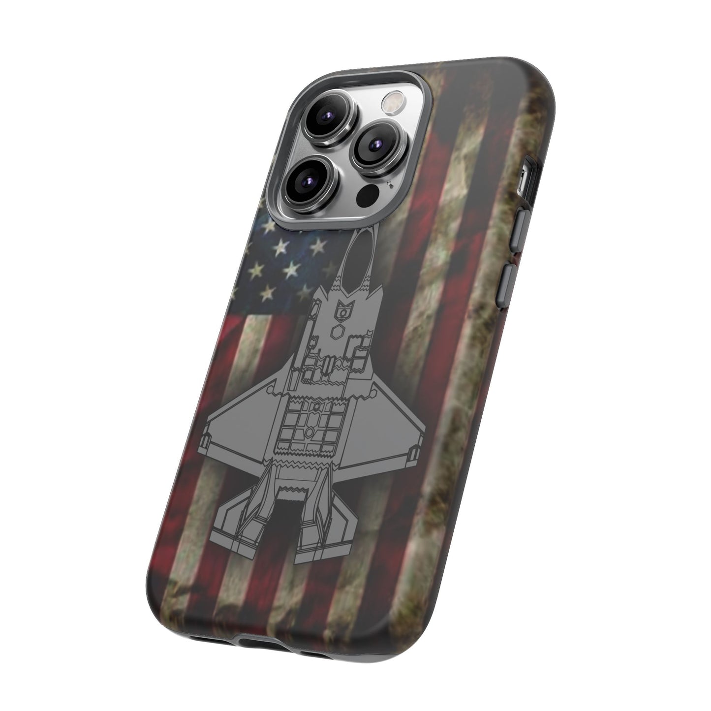 F-35A Old Glory Tough Cases for iPhone, Samsung, Google