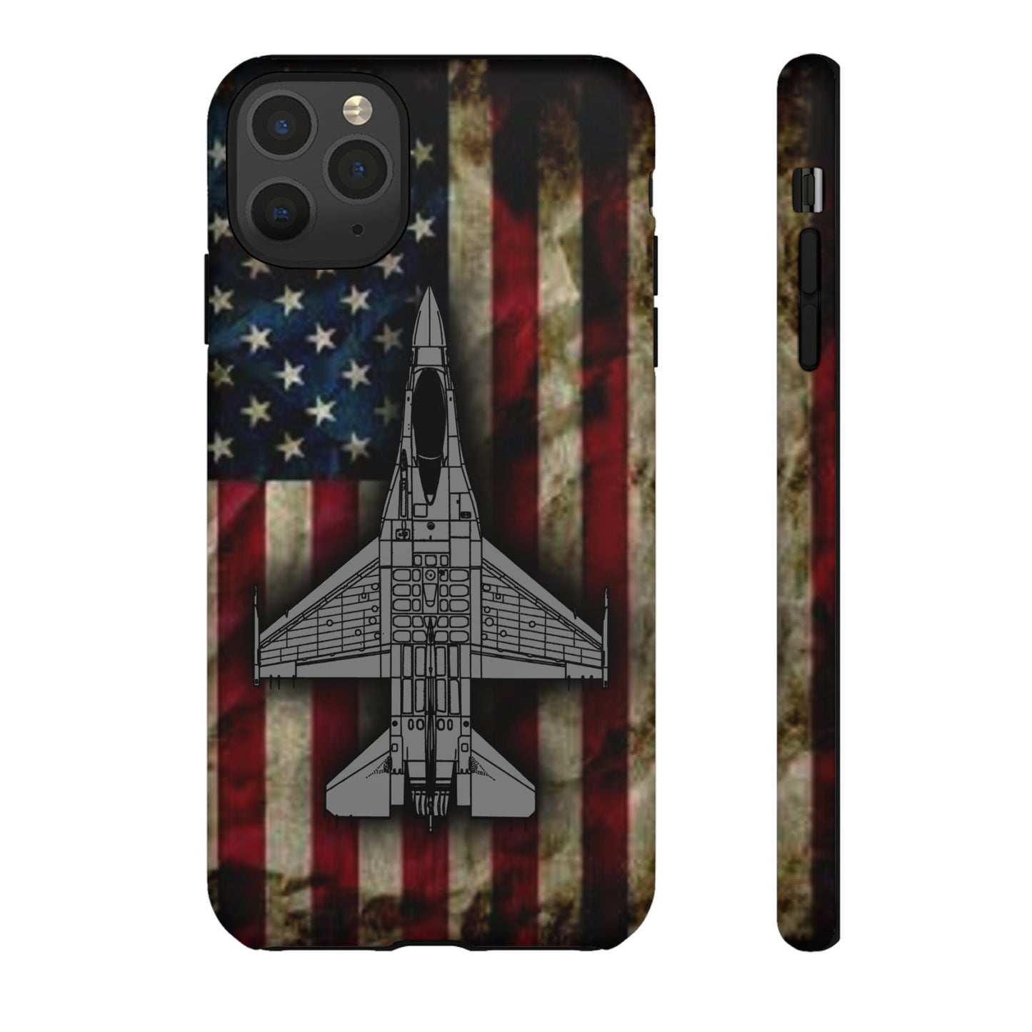 F-16 Old Glory Tough Cases for iPhone, Samsung, Google