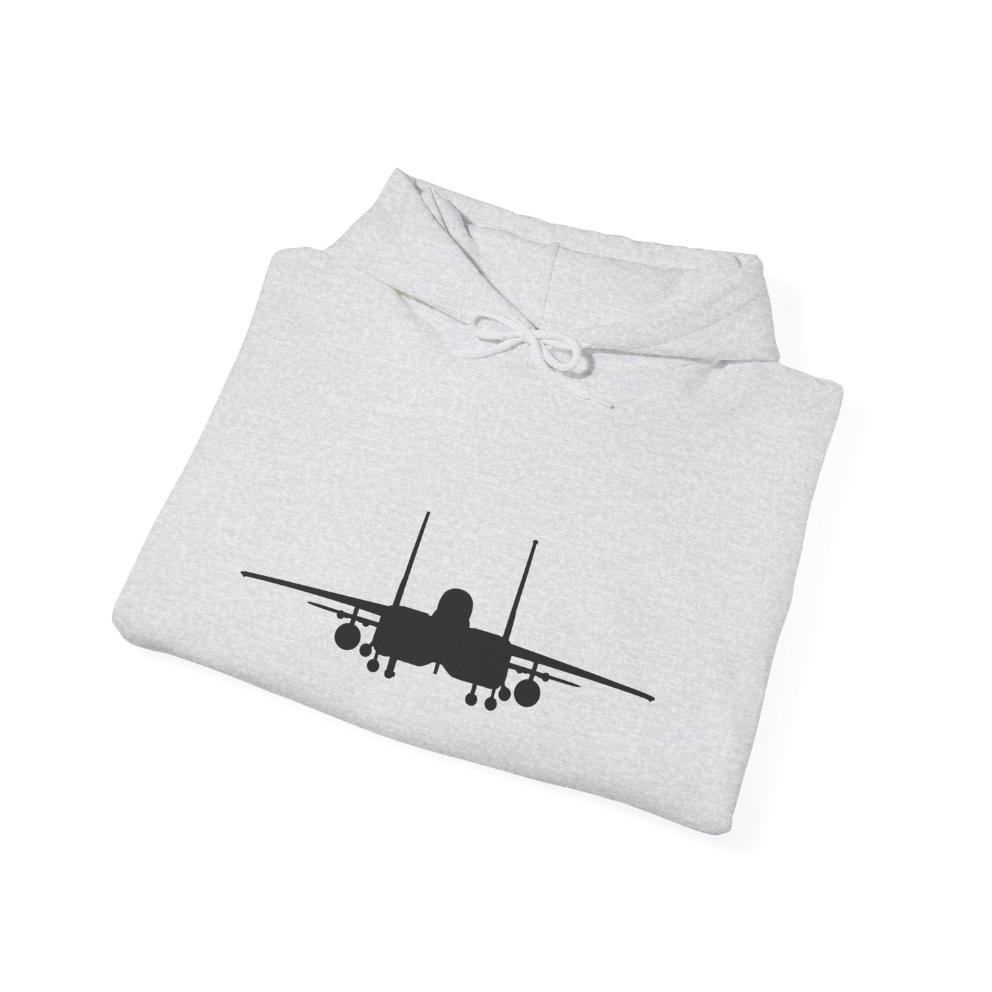 F-15E Front Silhouette Heavy Blend™ Hooded Sweatshirt