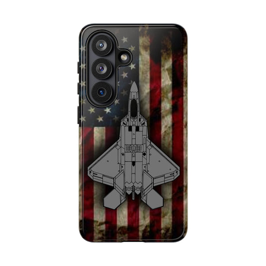 F-22 Old Glory Tough Cases for iPhone, Samsung, Google