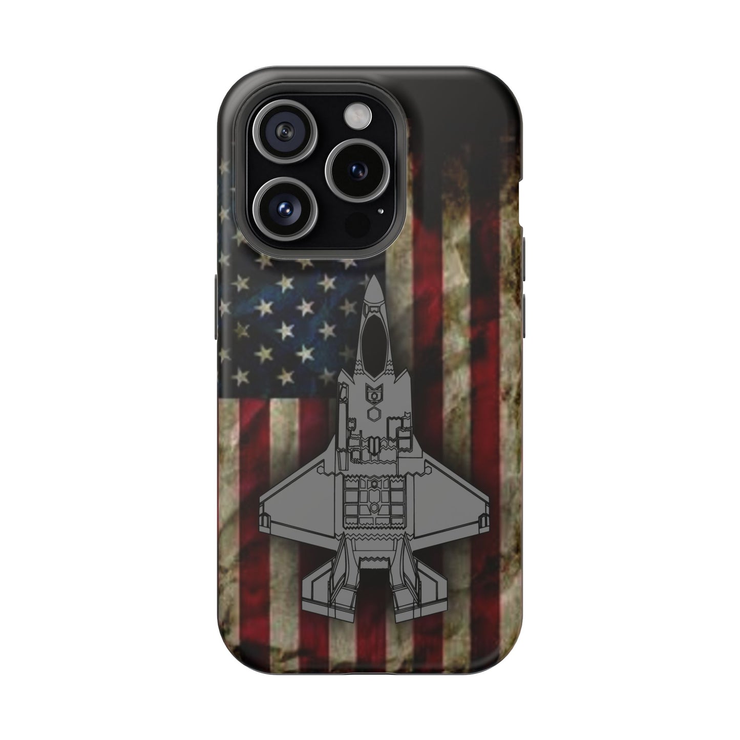 F-35A Old Glory Magnetic Tough Cases for iPhone & Samsung