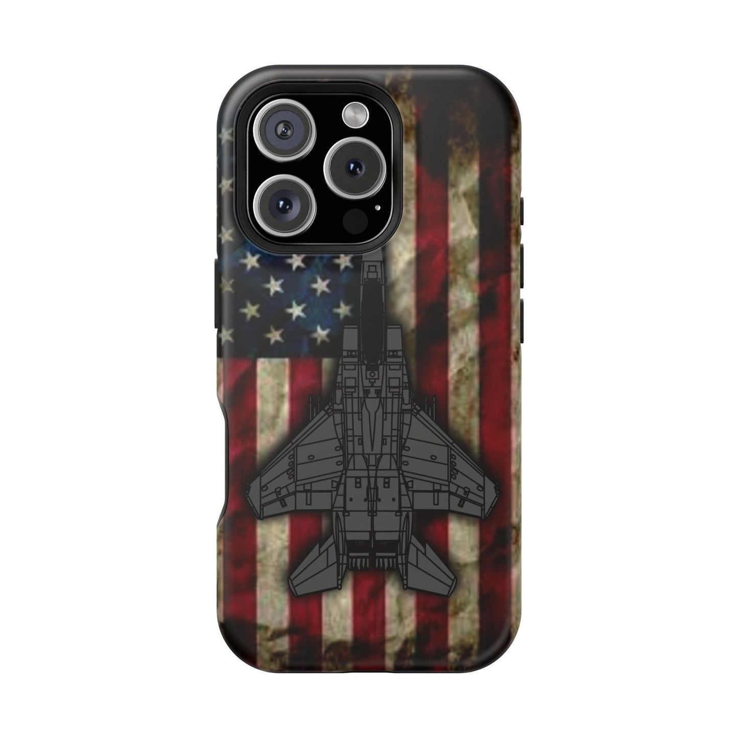 F-15E Old Glory Magnetic Tough Cases for iPhone & Samsung