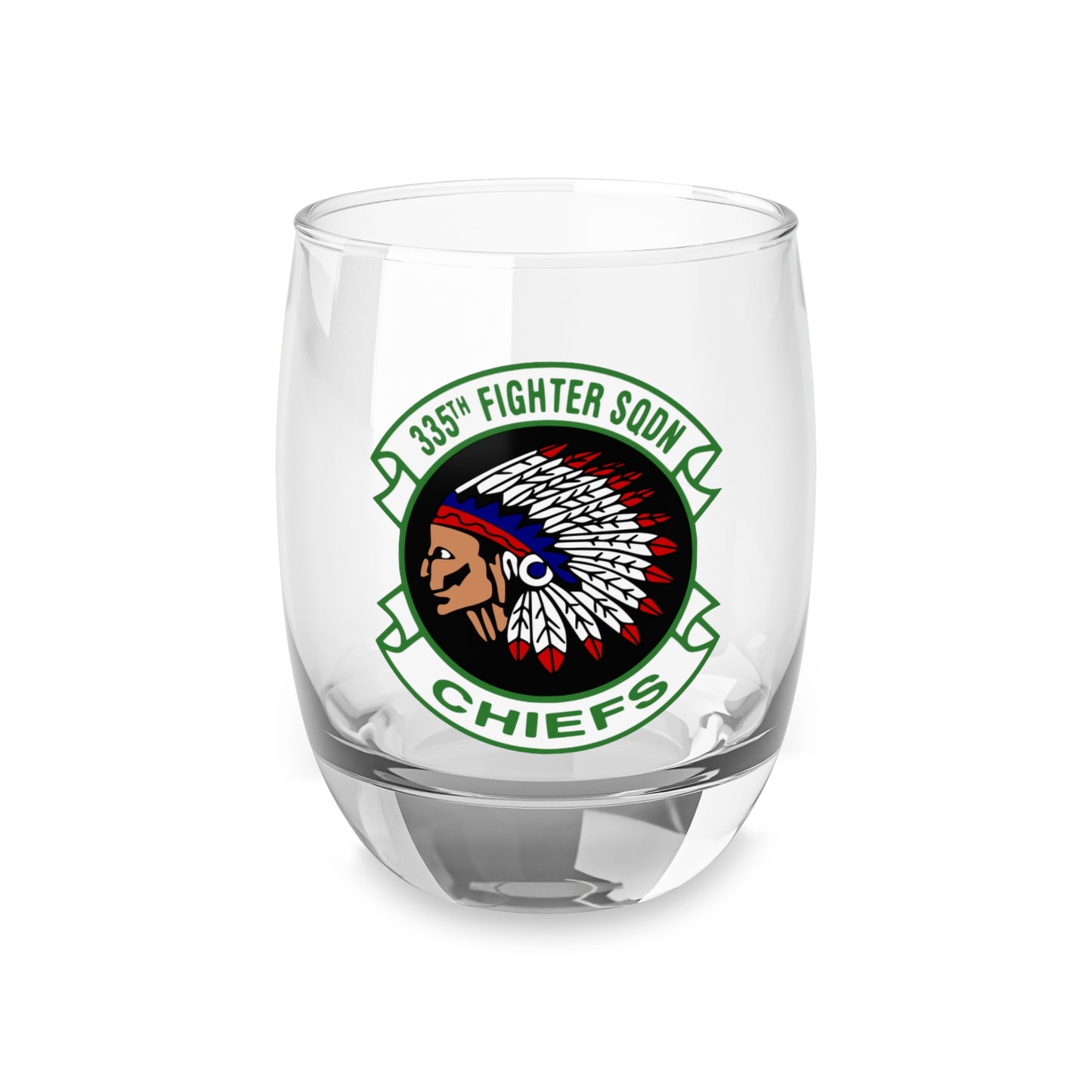 335FS "Chiefs" Whiskey Glass, 6oz