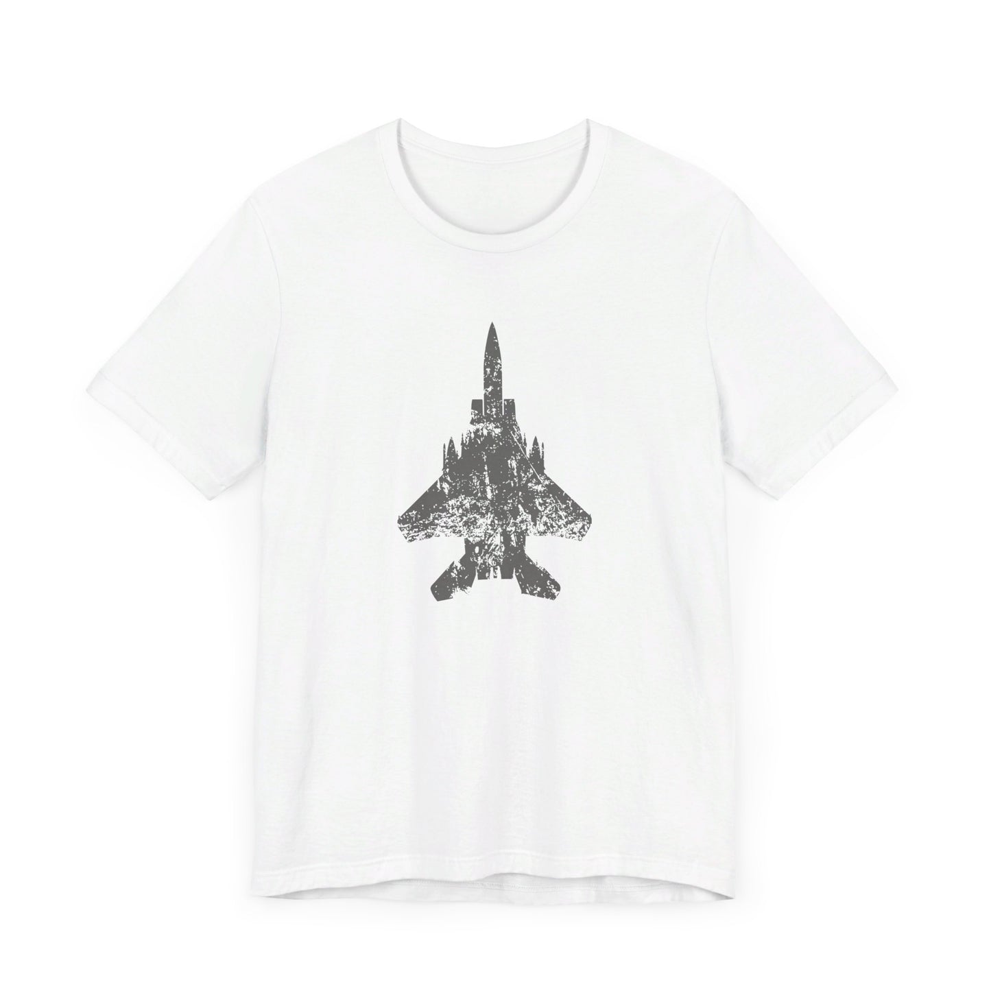 F-15E Grunge Unisex Jersey Short Sleeve Tee