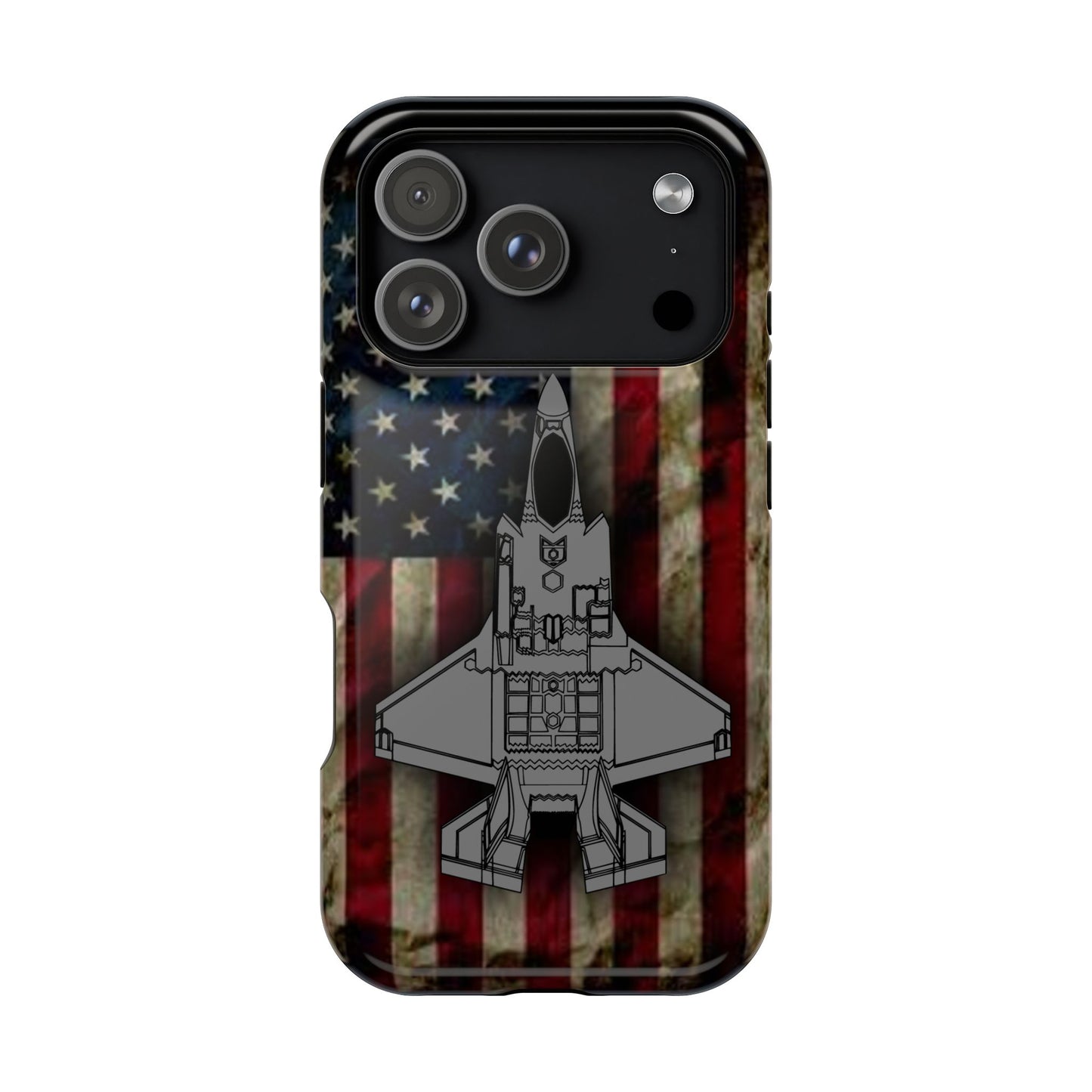 F-35A Old Glory Magnetic Tough Cases for iPhone & Samsung