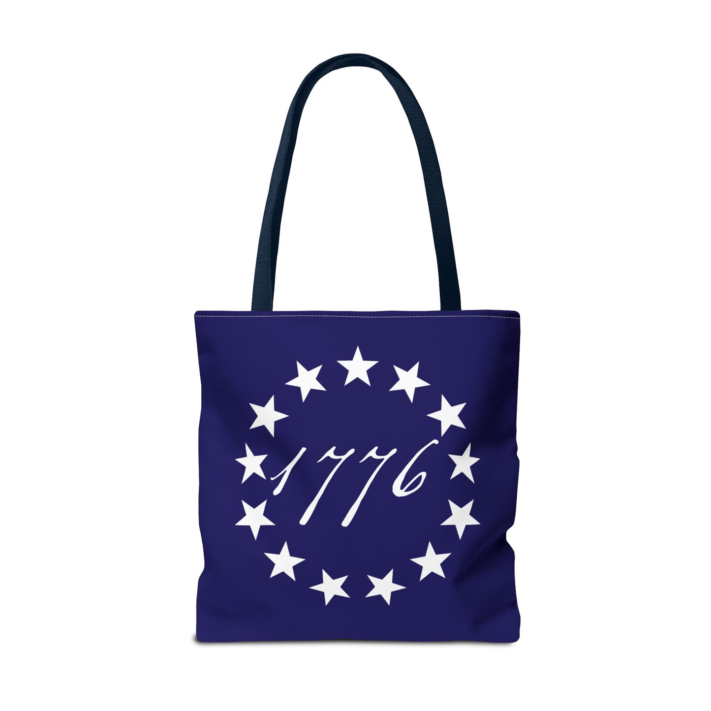 1776 Betsy Ross Flag Tote Bag — Patriotic Independence Day Grocery & Beach Tote