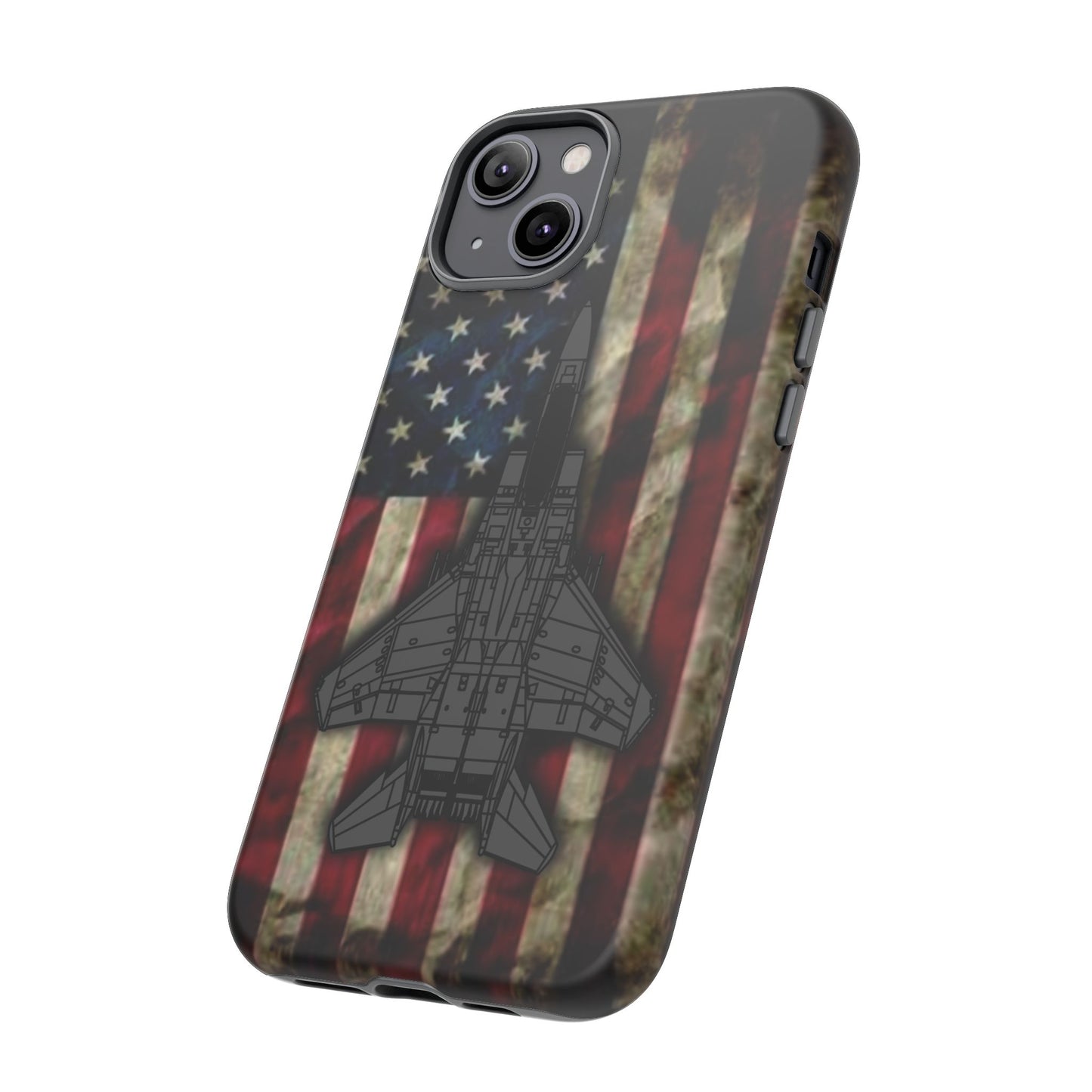 F-15E Old Glory Tough Cases for iPhone, Samsung, Google