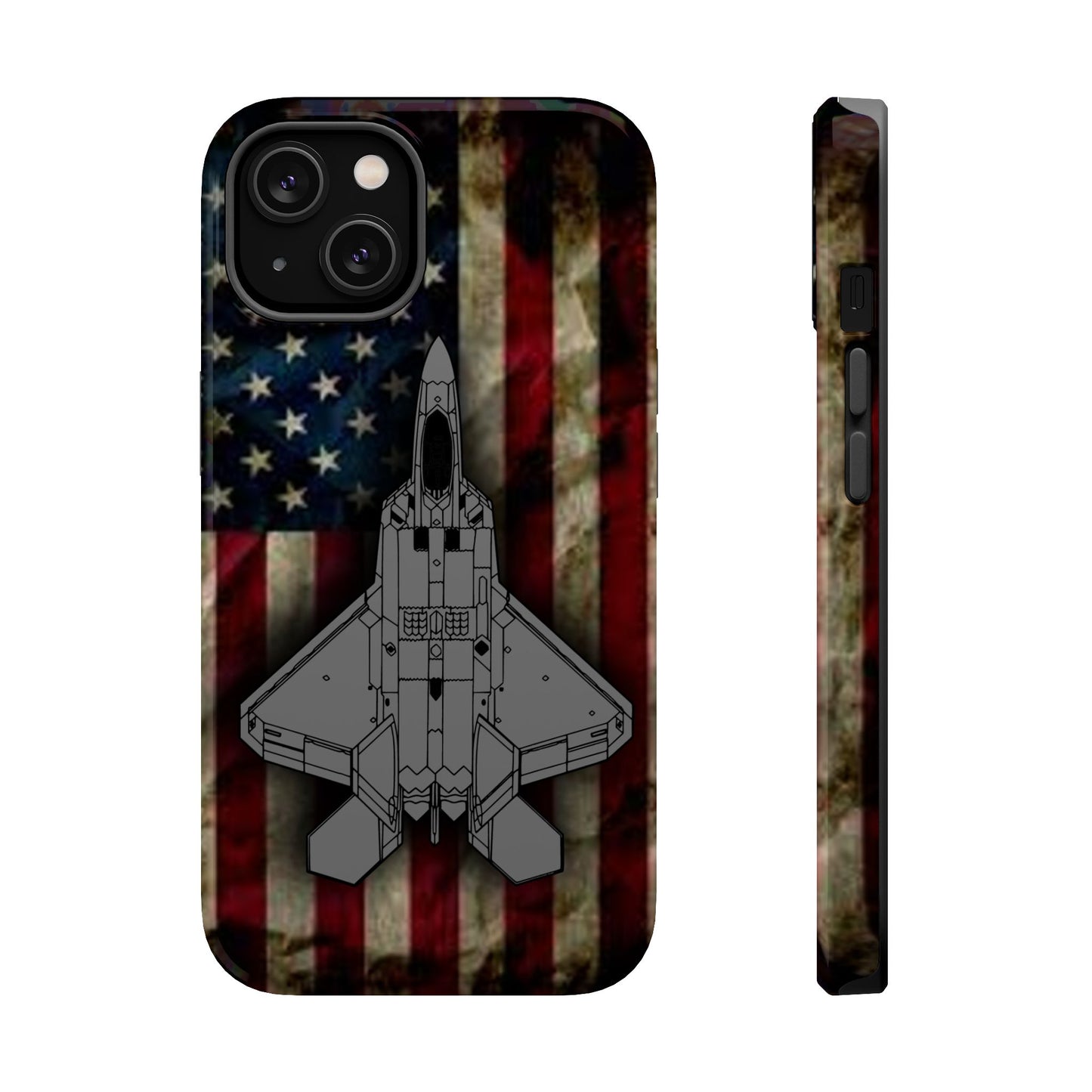 F-22 Old Glory Magnetic Tough Cases for iPhone