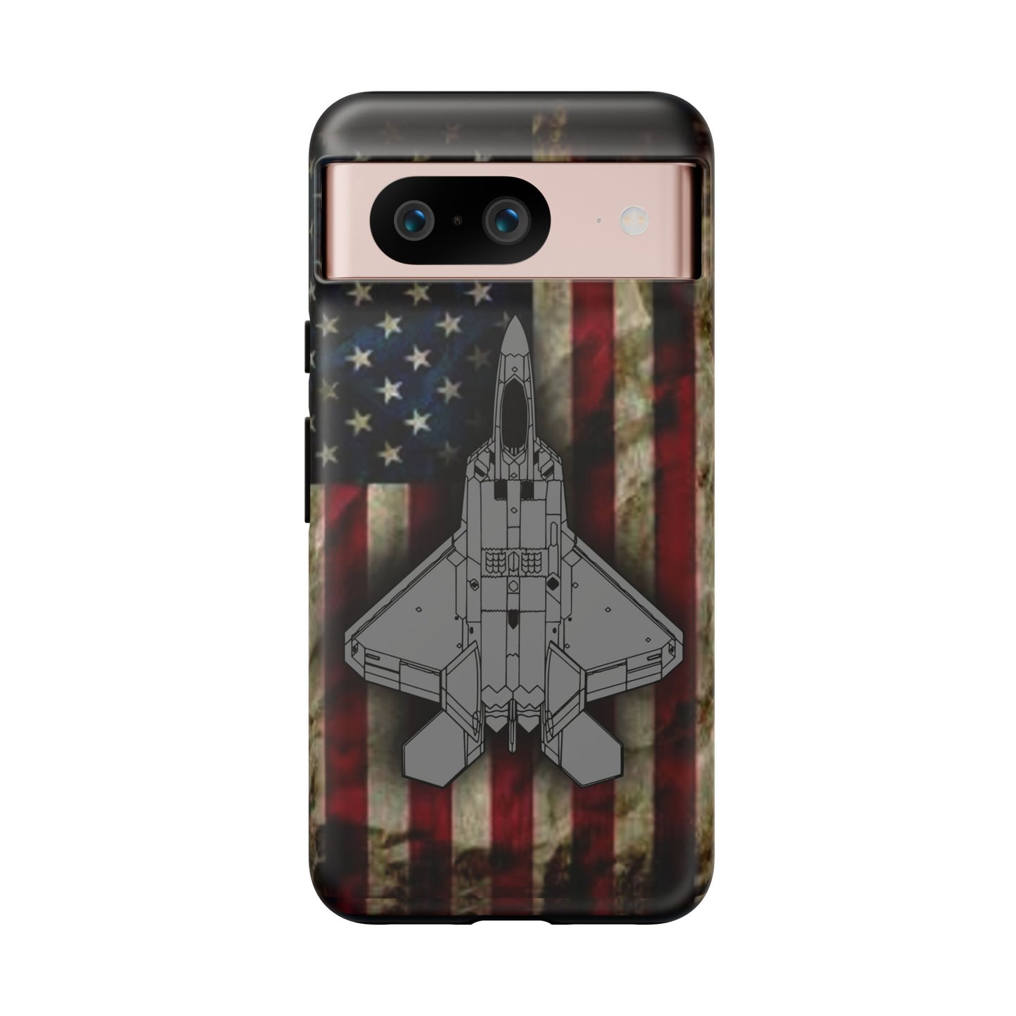 F-22 Old Glory Tough Cases for iPhone, Samsung, Google