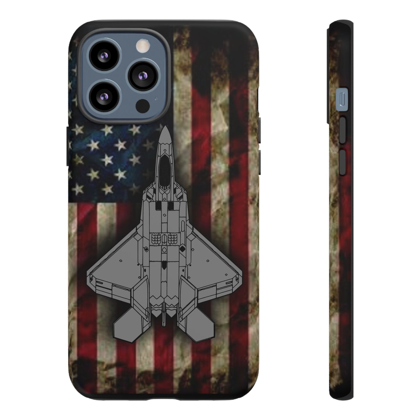 F-22 Old Glory Tough Cases for iPhone, Samsung, Google