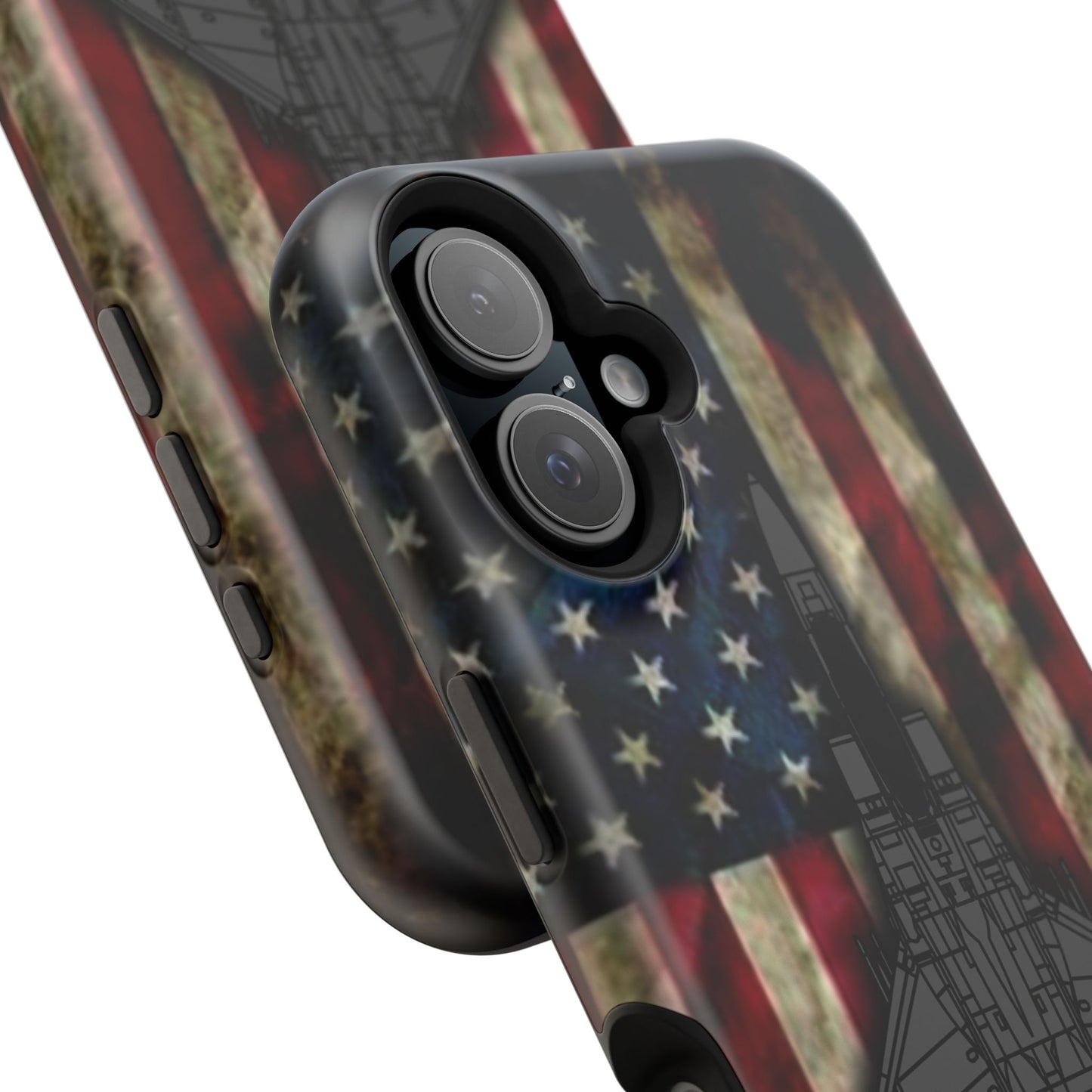 F-15E Old Glory Magnetic Tough Cases for iPhone