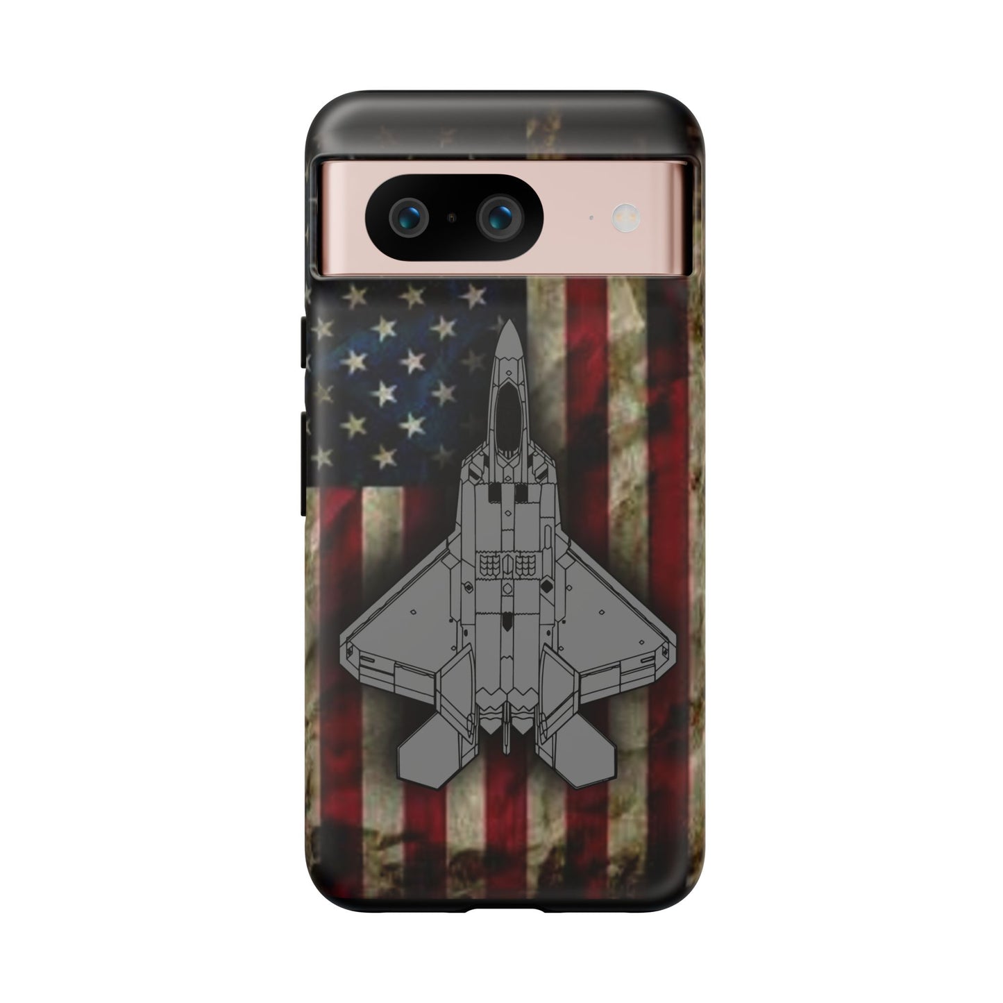 F-22 Old Glory Tough Cases for iPhone, Samsung, Google