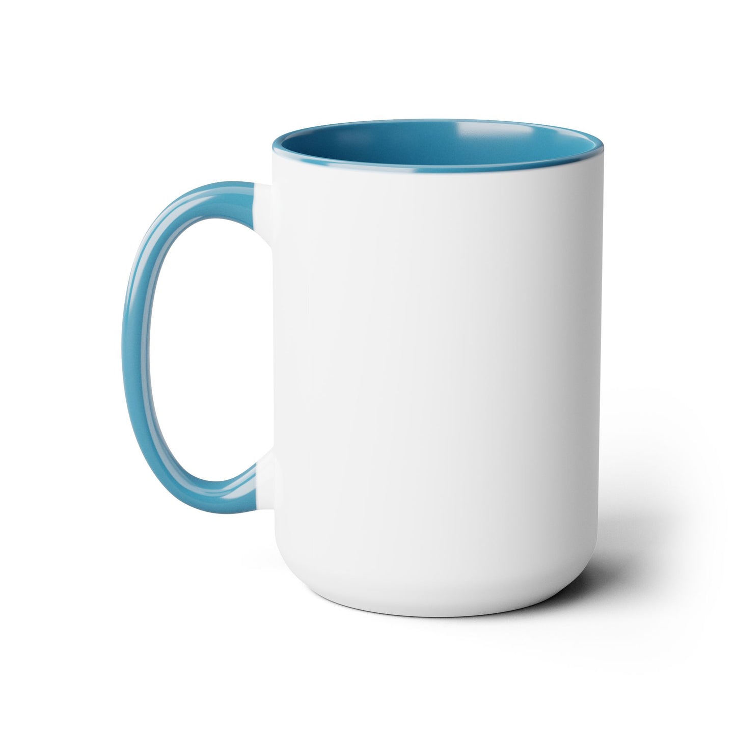 F-16 Two-Tone Heart Contrail Coffee Mugs, 15oz