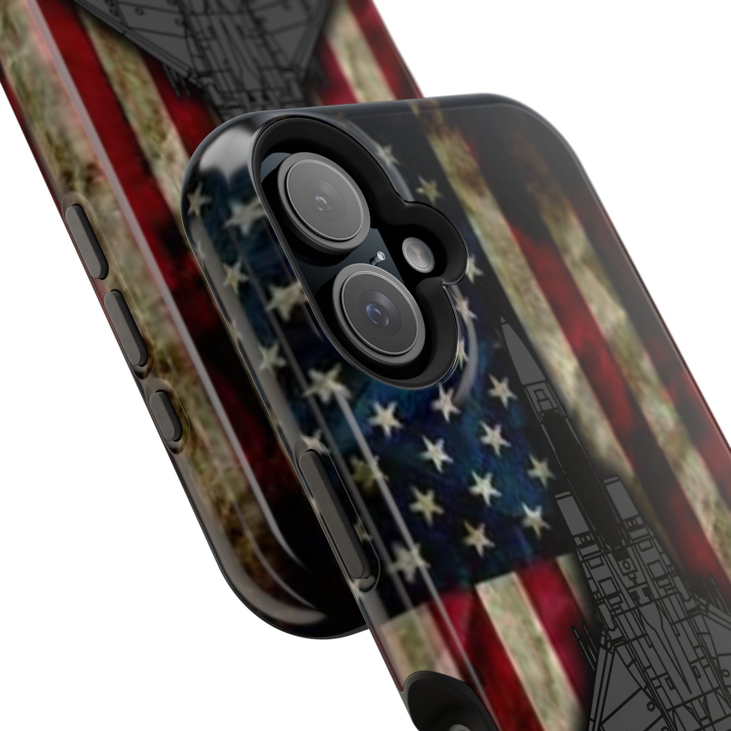 F-15E Old Glory Magnetic Tough Cases for iPhone