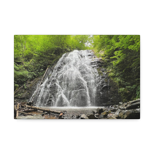 Canvas Stretched, Crabtree Falls, NC