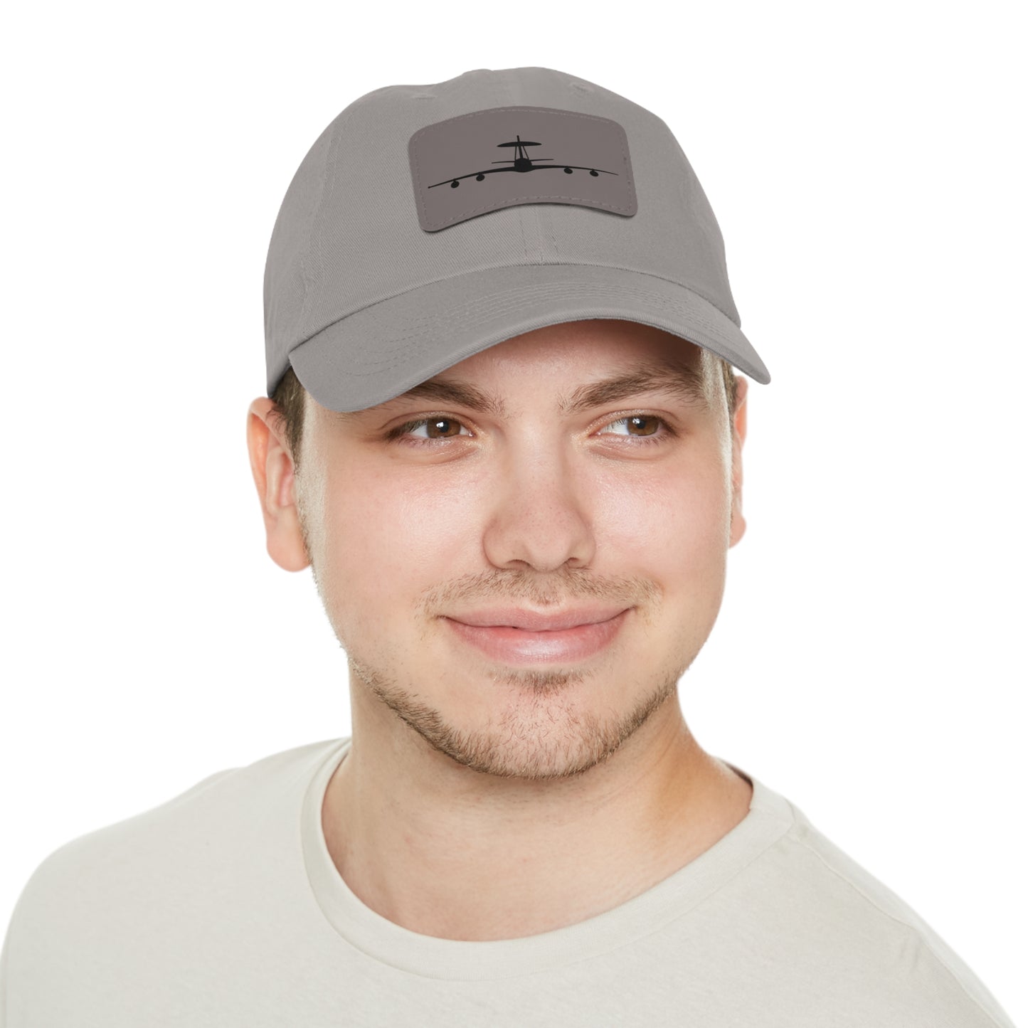 E-3 Silhouette Leather Patch Hat, Multiple Colors