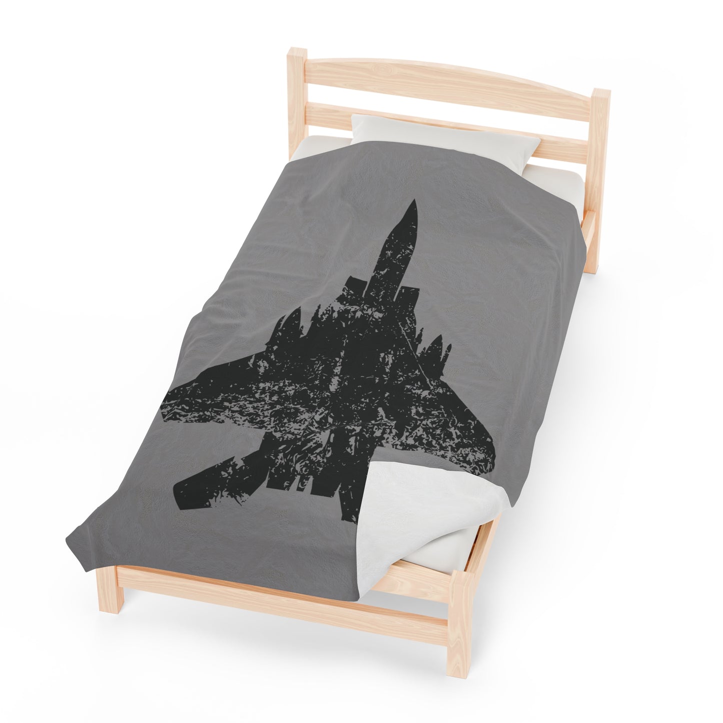 F-15E Velveteen Plush Blanket, 3 Sizes