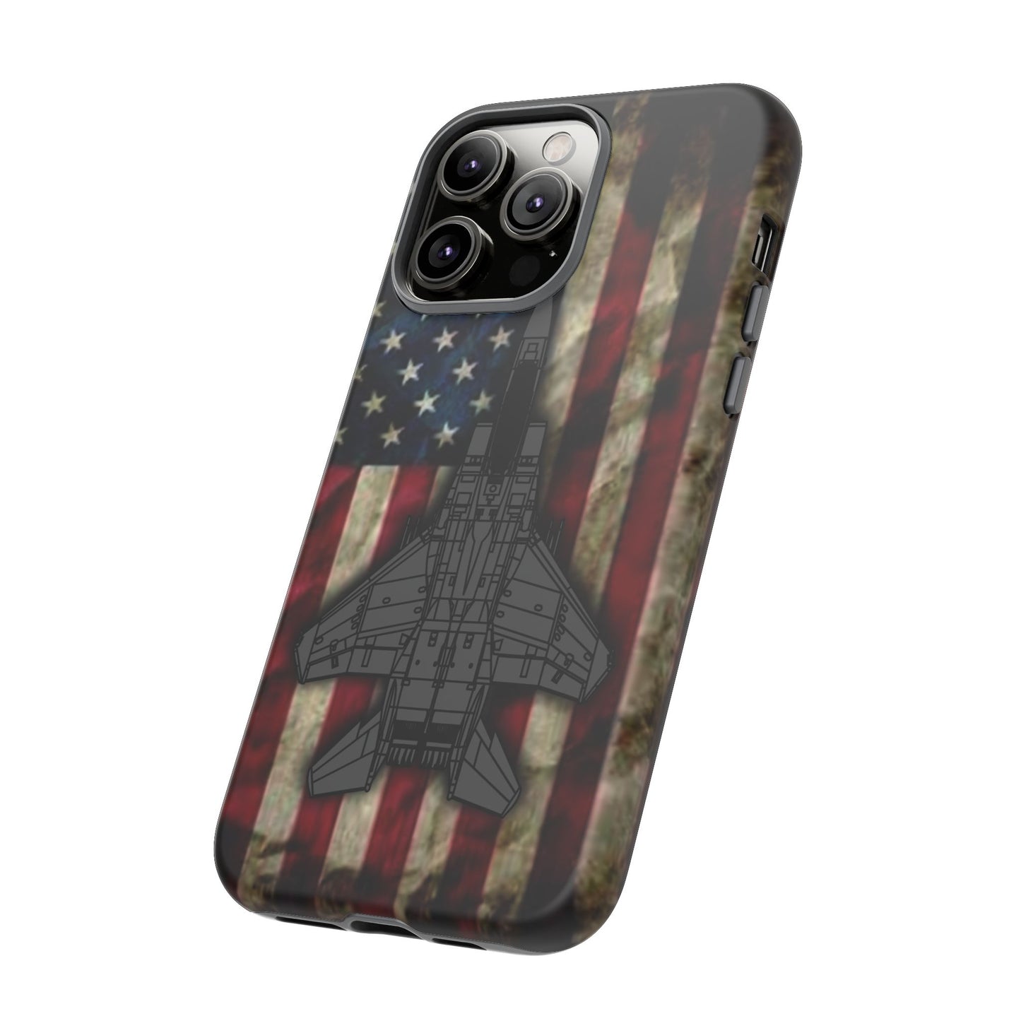 F-15E Old Glory Tough Cases for iPhone, Samsung, Google