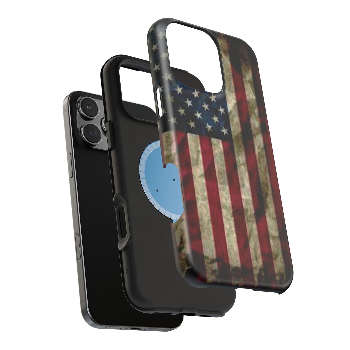 Old Glory Magnetic Tough Cases for iPhone