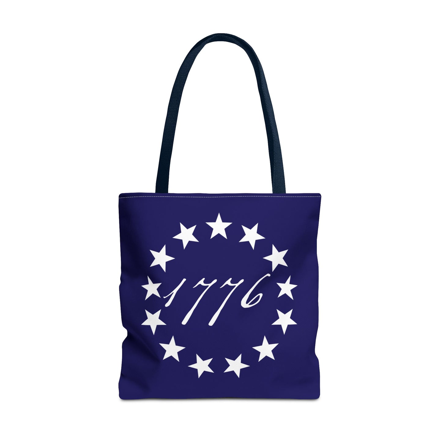 1776 Betsy Ross Flag Tote Bag — Patriotic Independence Day Grocery & Beach Tote