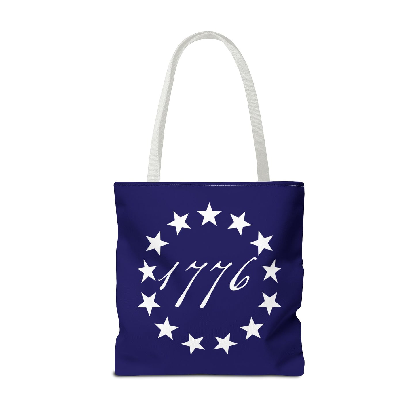 1776 Betsy Ross Flag Tote Bag — Patriotic Independence Day Grocery & Beach Tote