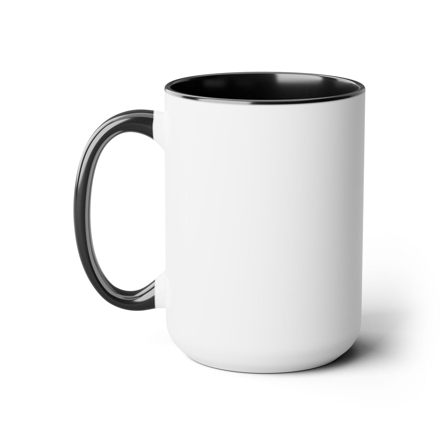 F-16 Two-Tone Heart Contrail Coffee Mugs, 15oz