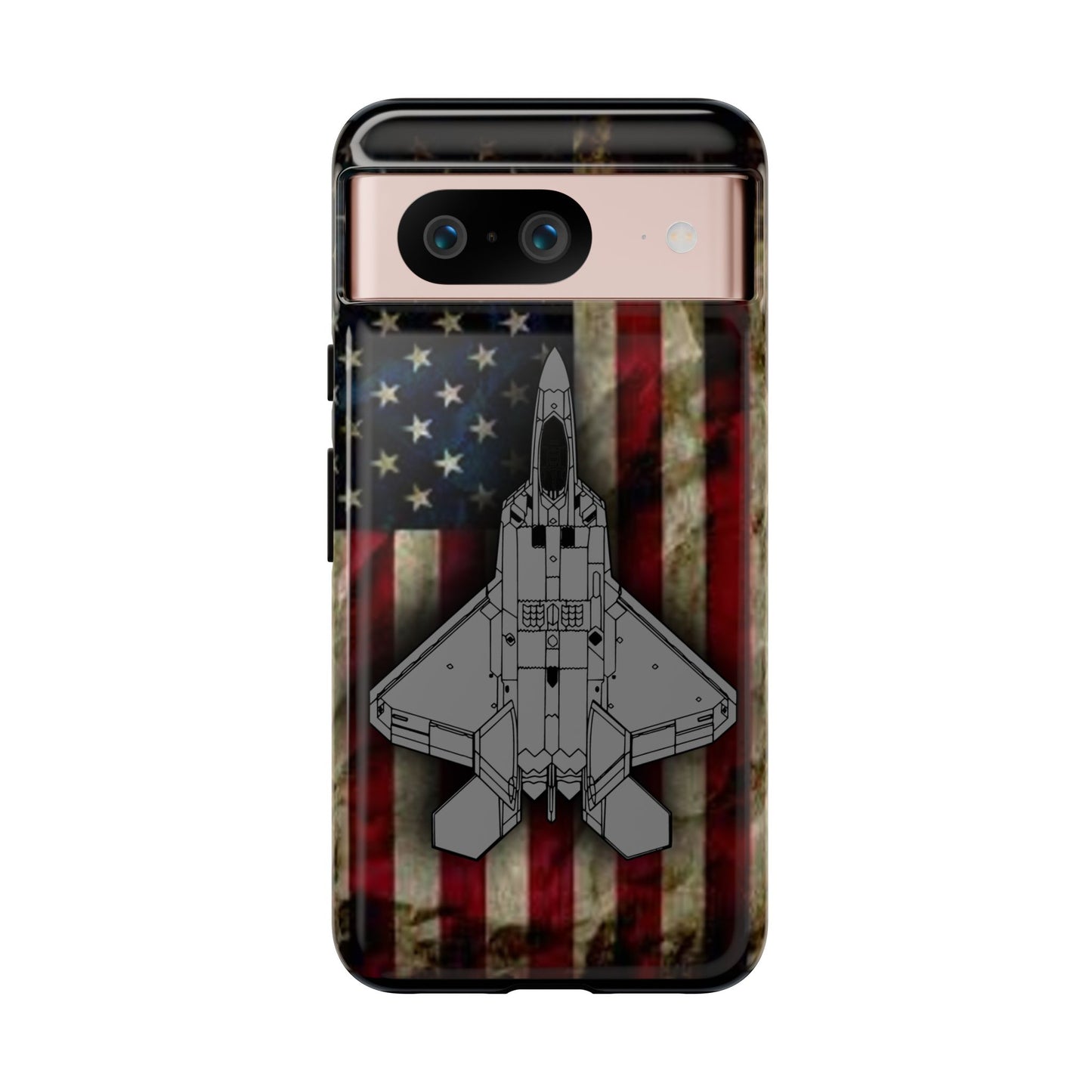 F-22 Old Glory Tough Cases for iPhone, Samsung, Google