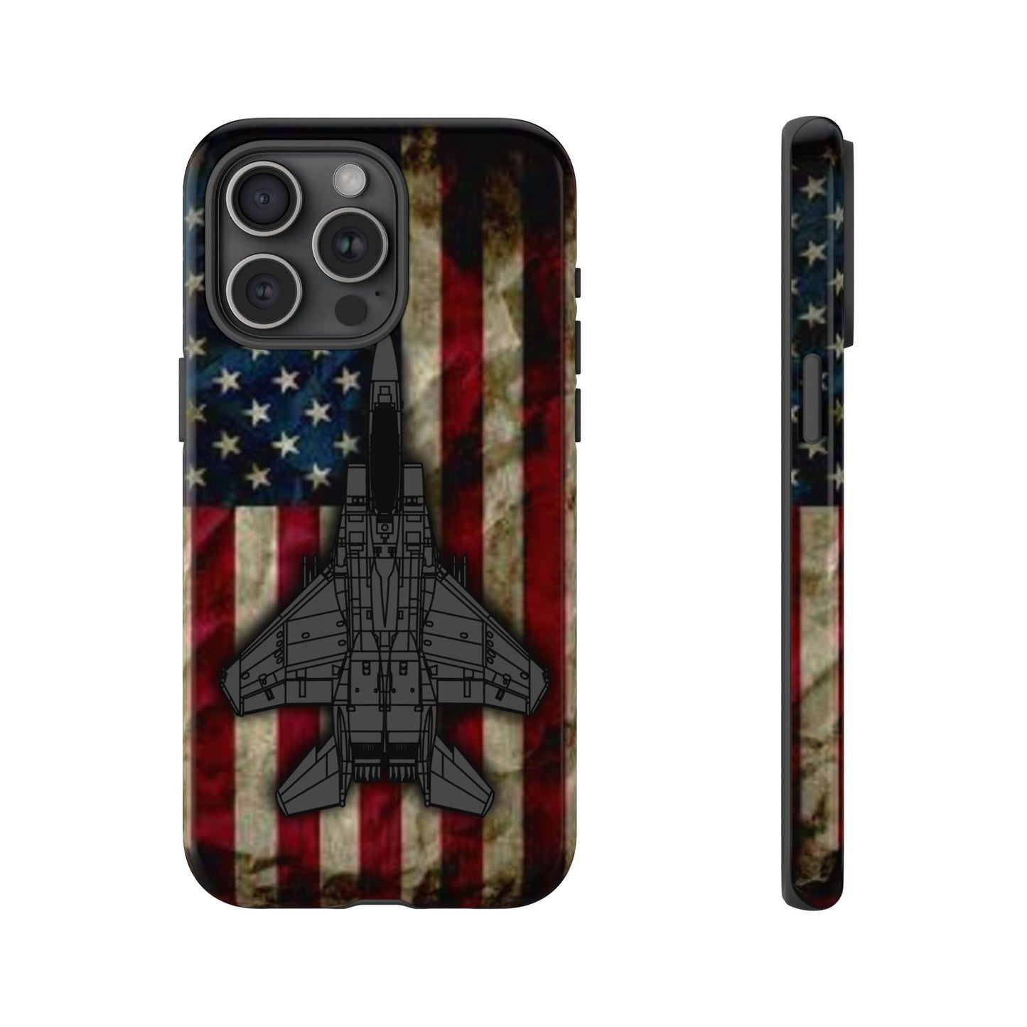 F-15E Old Glory Tough Cases for iPhone, Samsung, Google