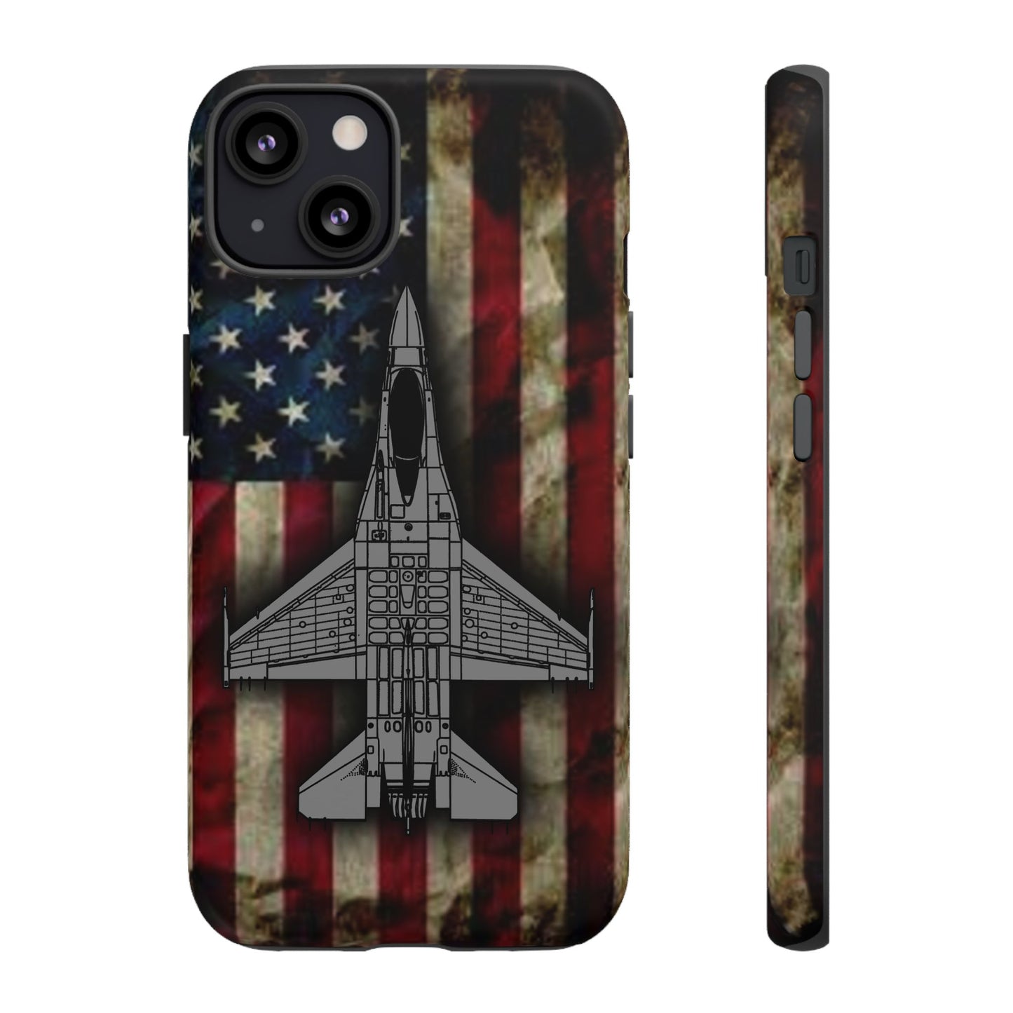 F-16 Old Glory Tough Cases for iPhone, Samsung, Google