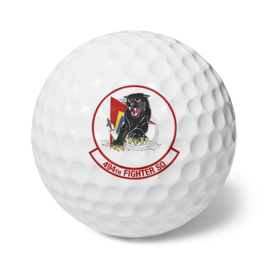 494FS "Panthers" Golf Balls, 6pcs