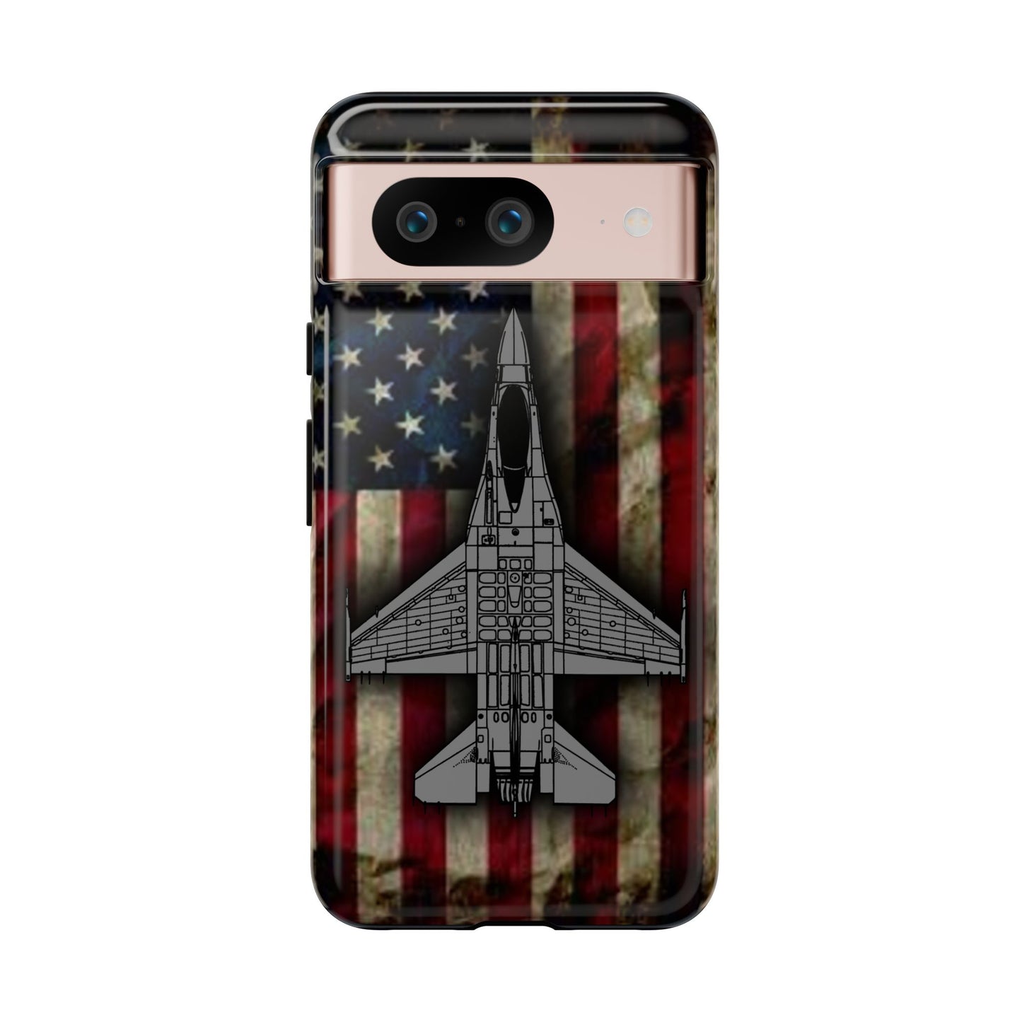 F-16 Old Glory Tough Cases for iPhone, Samsung, Google