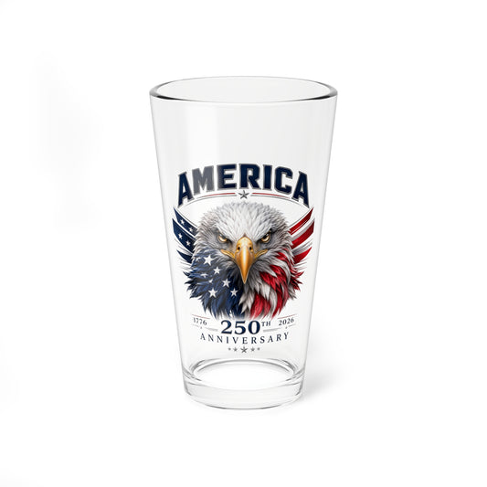 America 250th Anniversary Mixing Glass, 16oz