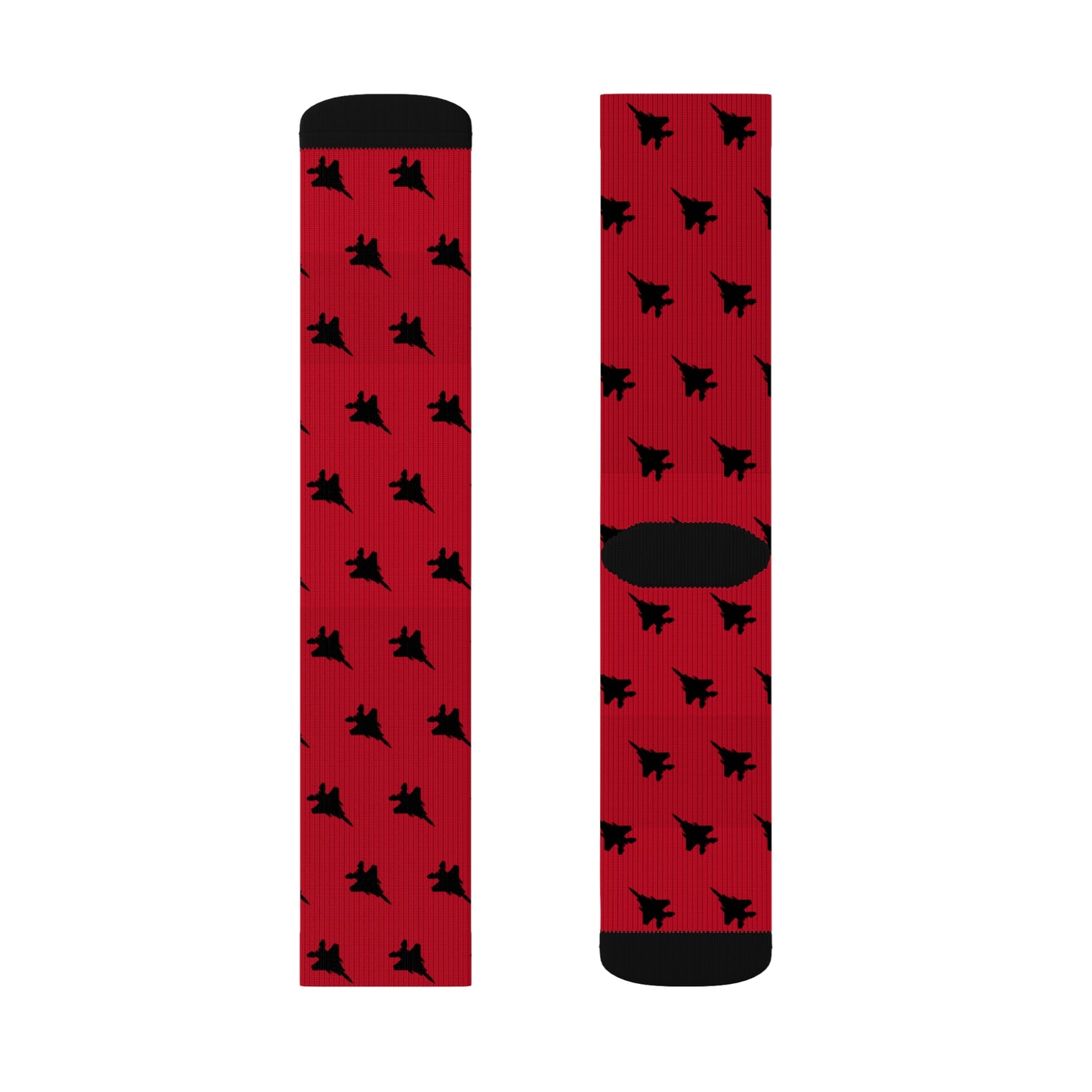 F-15E Socks, Red