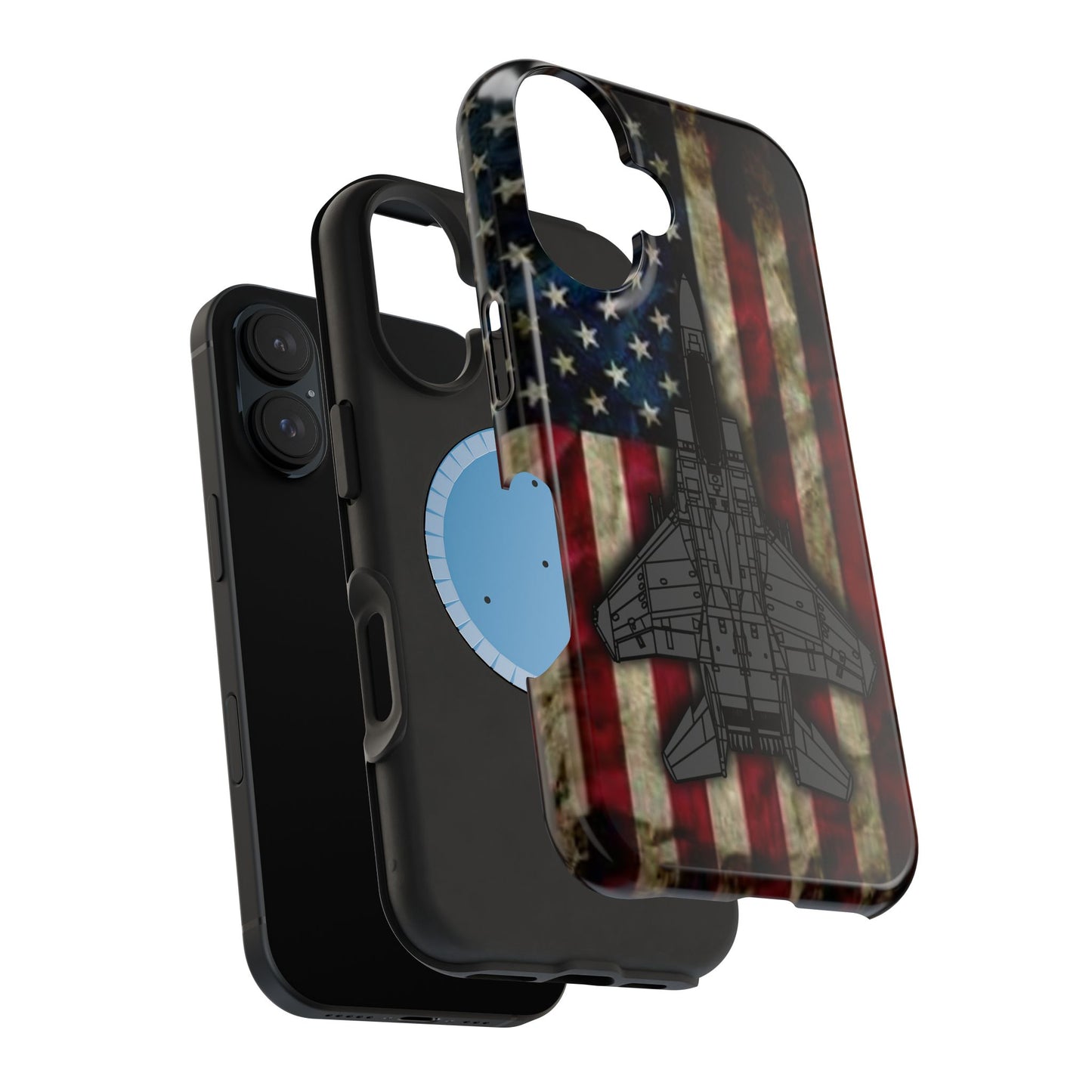 F-15E Old Glory Magnetic Tough Cases for iPhone