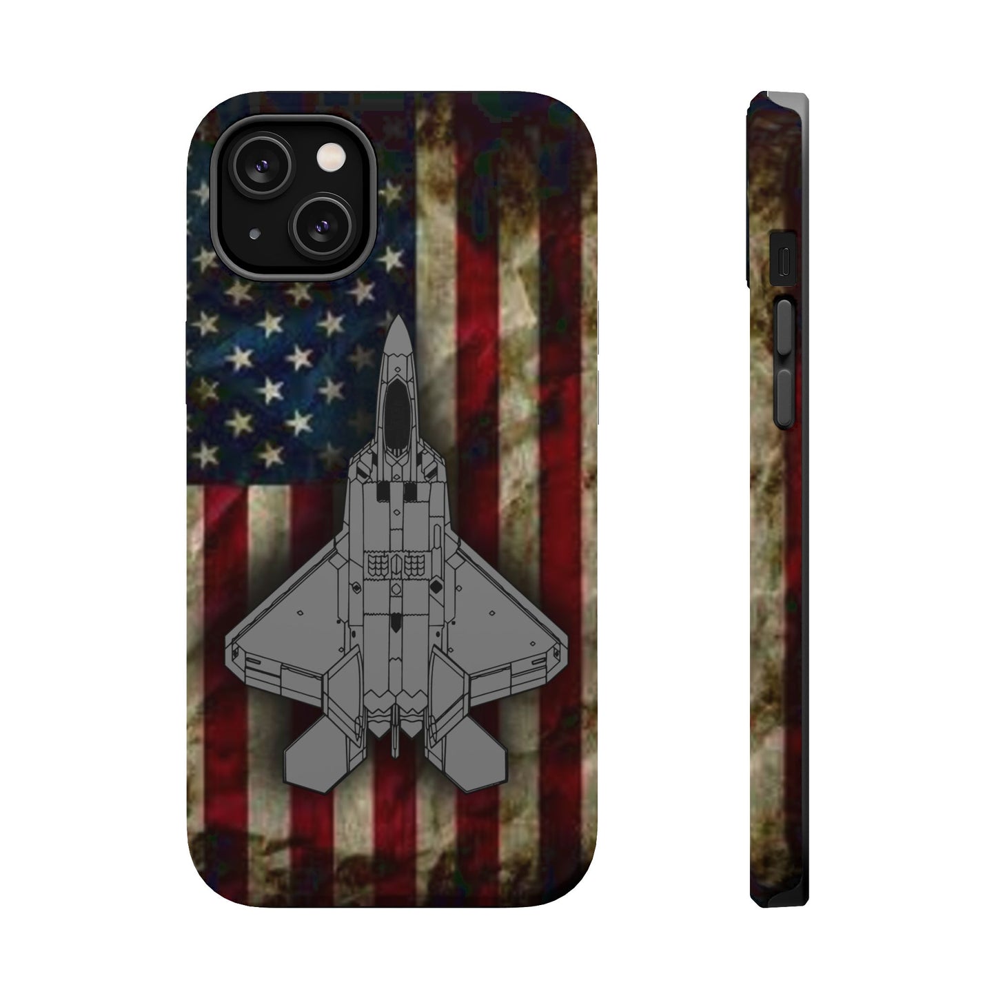 F-22 Old Glory Magnetic Tough Cases for iPhone