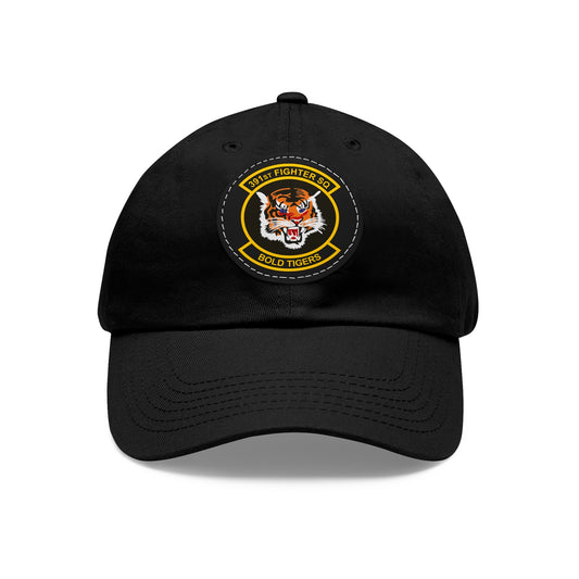 391FS Bold Tigers Leather Patch Hat, Multiple Colors