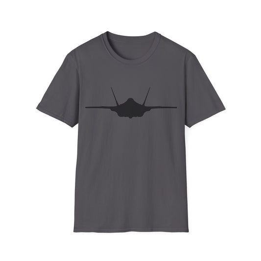 F-35 Front Silhouette Unisex Softstyle T-Shirt, Multiple Colors Available