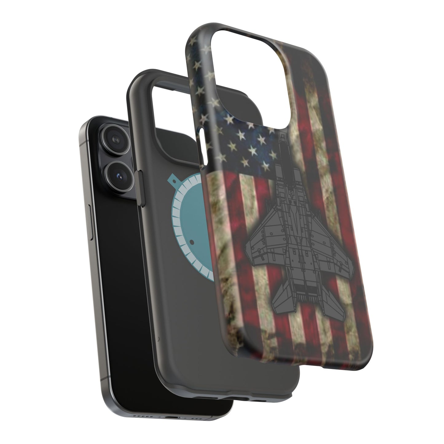 F-15E Old Glory Magnetic Tough Cases for iPhone