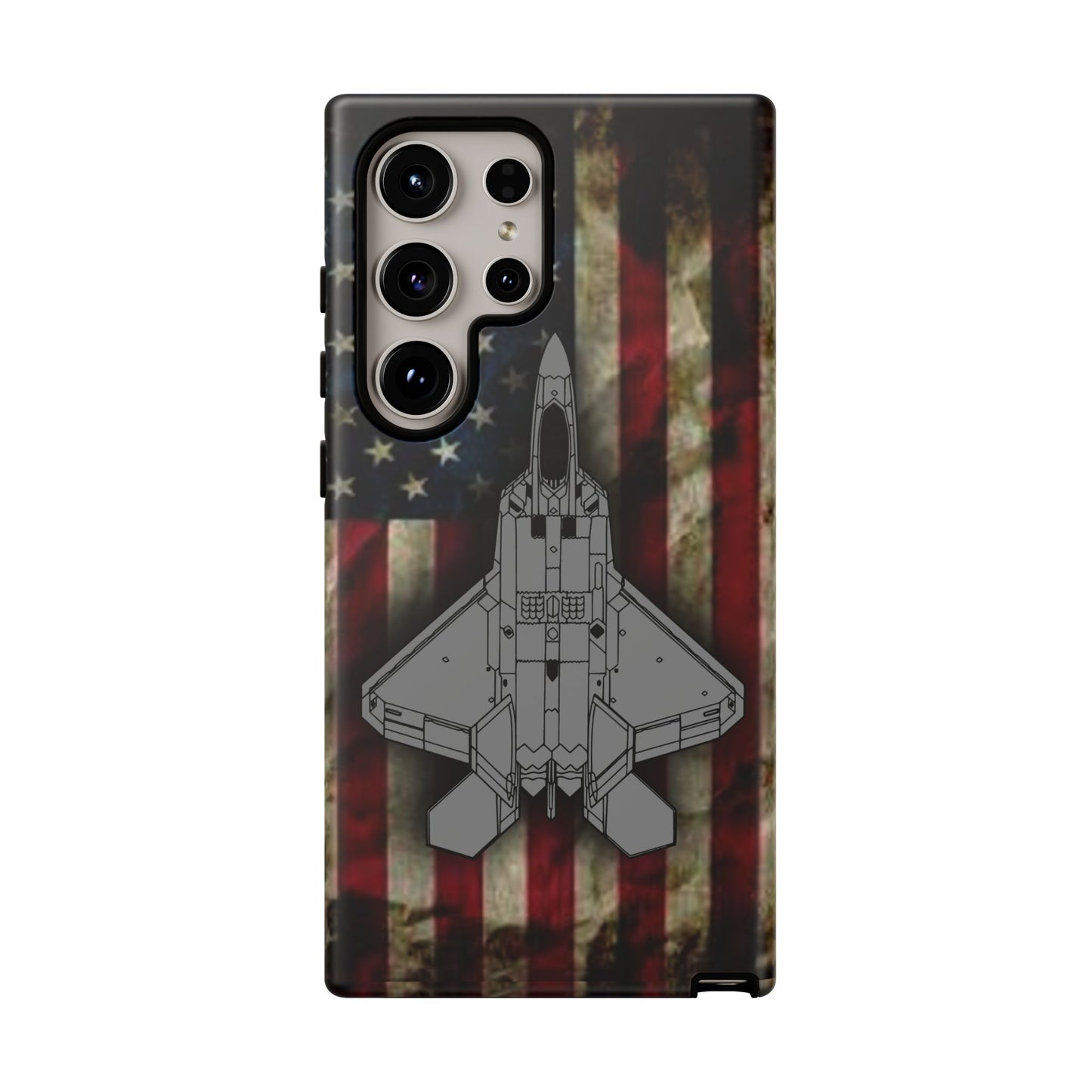 F-22 Old Glory Tough Cases for iPhone, Samsung, Google
