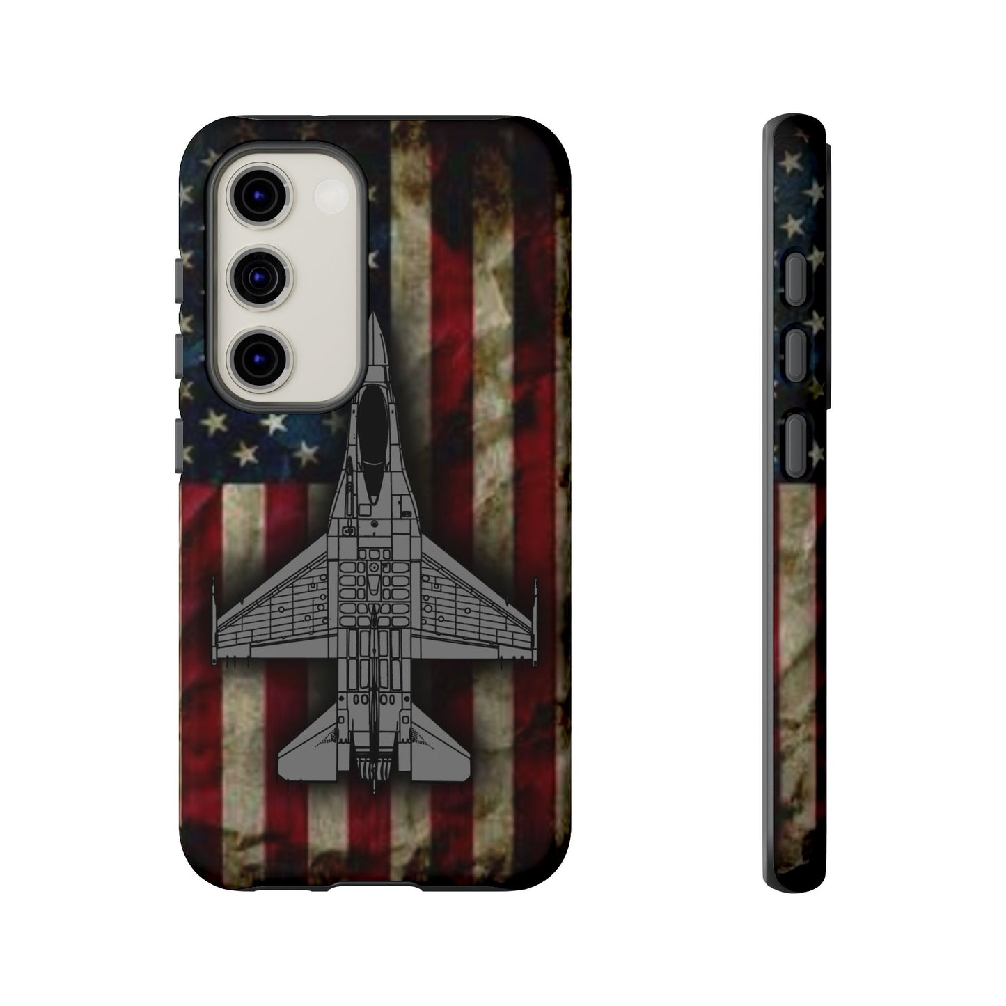 F-16 Old Glory Tough Cases for iPhone, Samsung, Google