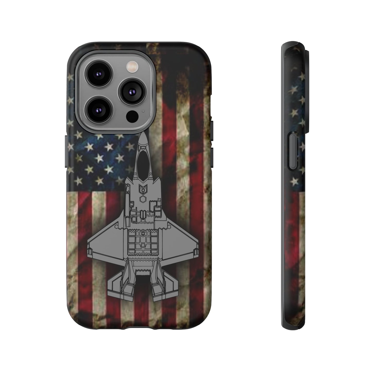 F-35A Old Glory Tough Cases for iPhone, Samsung, Google