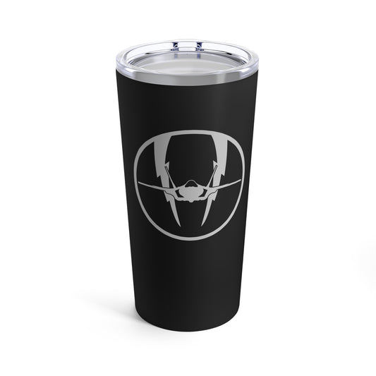 Tumbler 20oz, Black, F-35 Lightning II