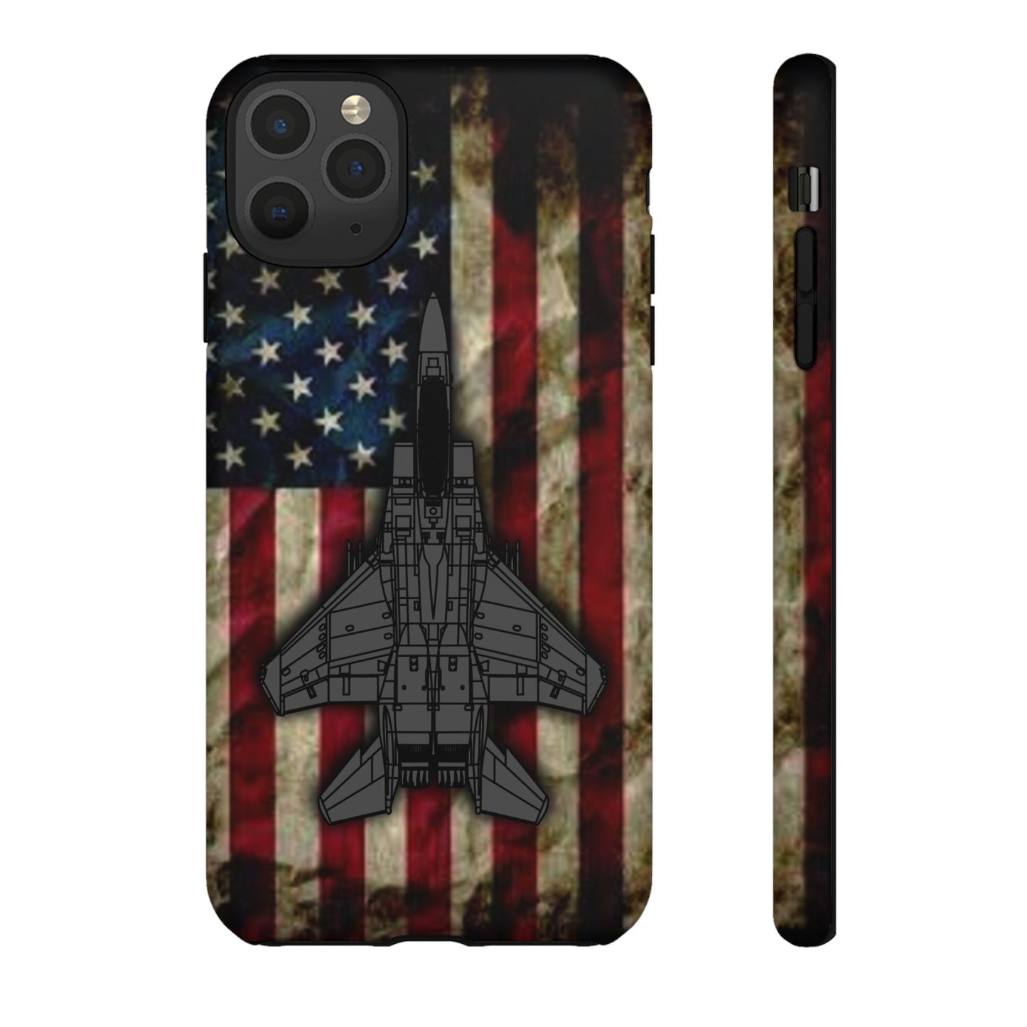 F-15E Old Glory Tough Cases for iPhone, Samsung, Google