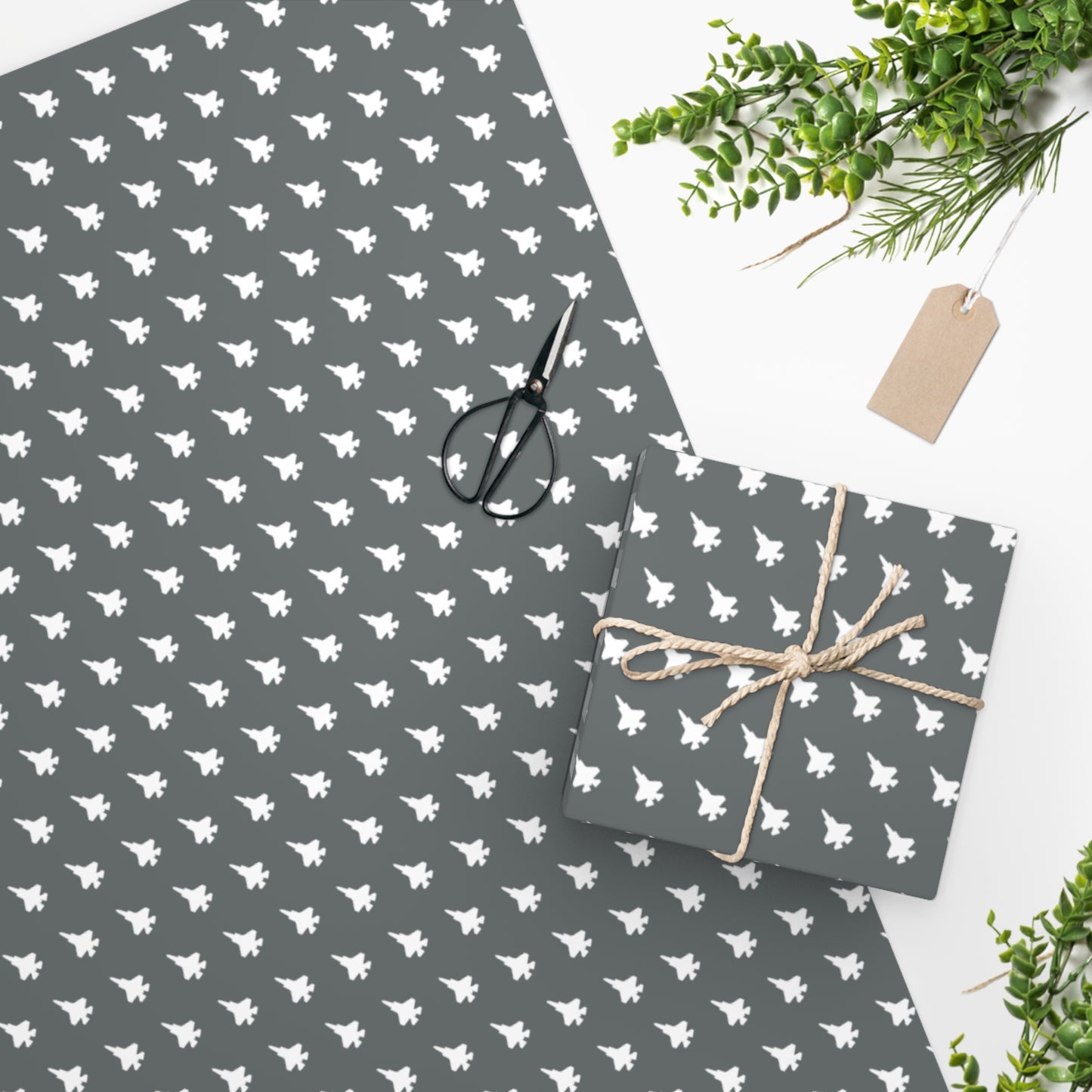 F-35 Wrapping Paper, Gray