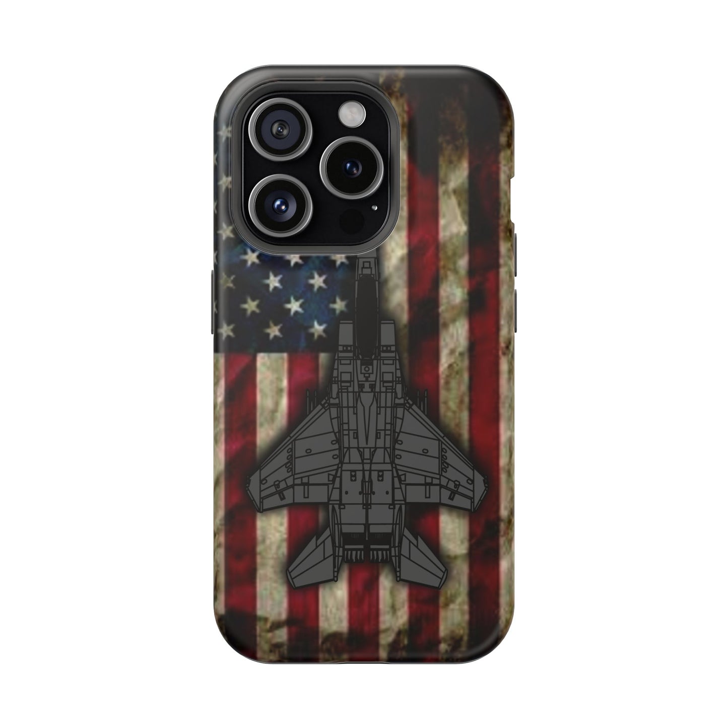 F-15E Old Glory Magnetic Tough Cases for iPhone & Samsung