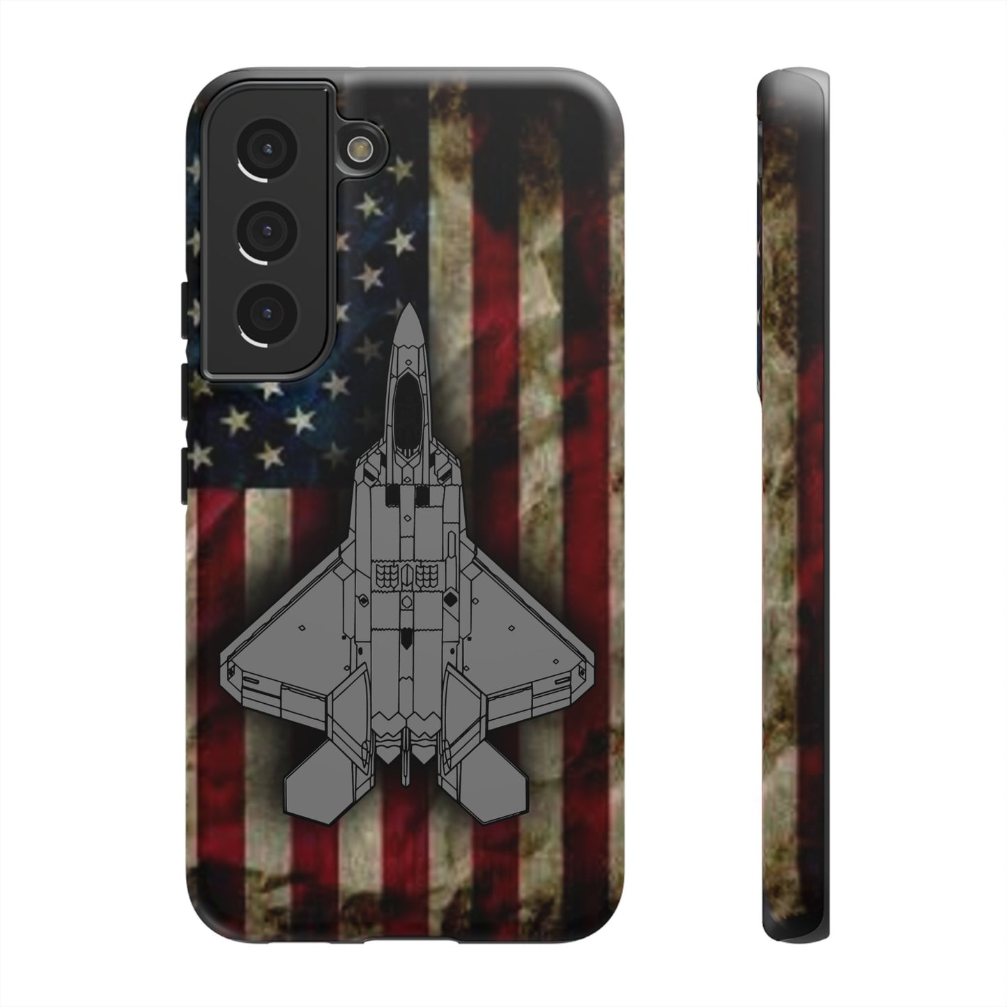 F-22 Old Glory Tough Cases for iPhone, Samsung, Google