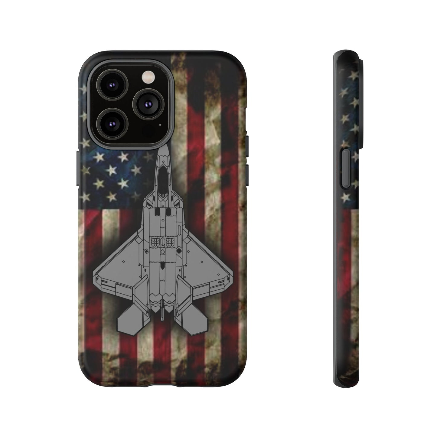 F-22 Old Glory Tough Cases for iPhone, Samsung, Google