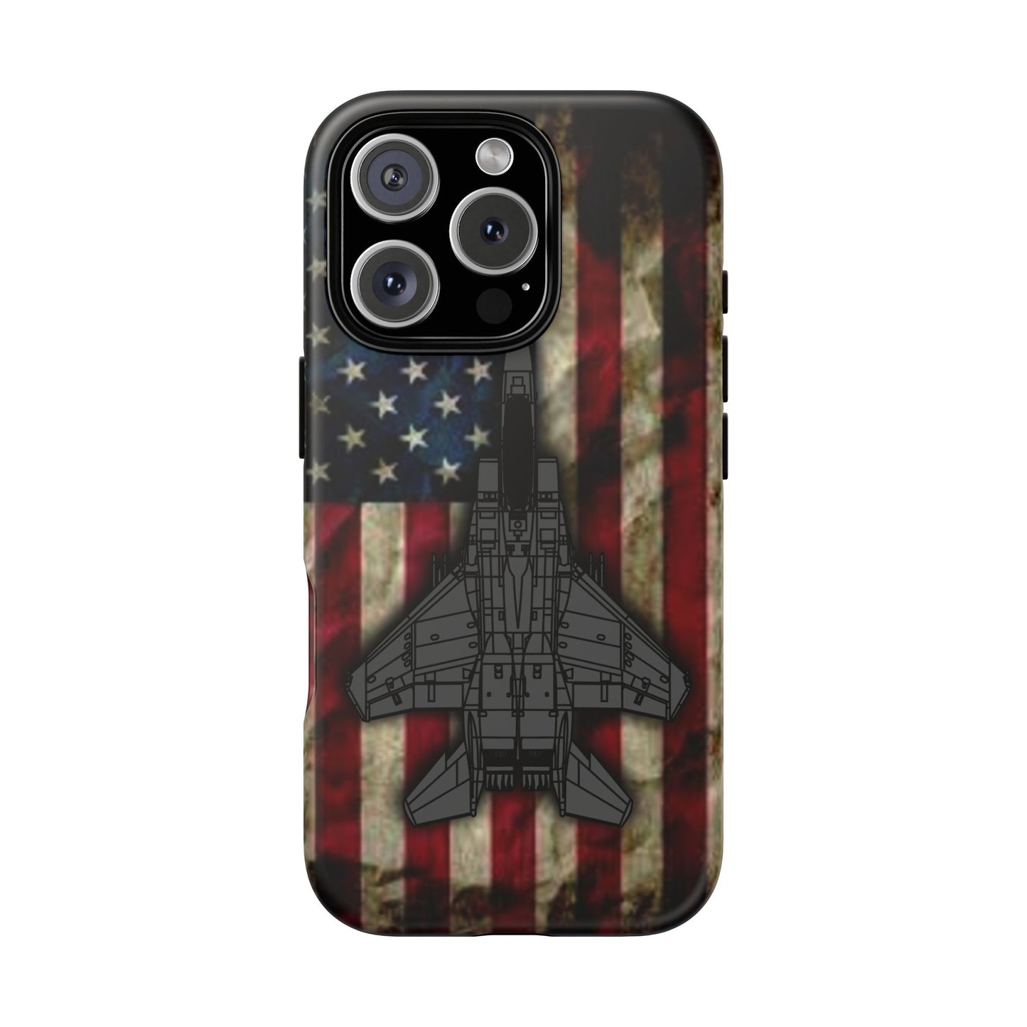 F-15E Old Glory Tough Cases for iPhone, Samsung, Google