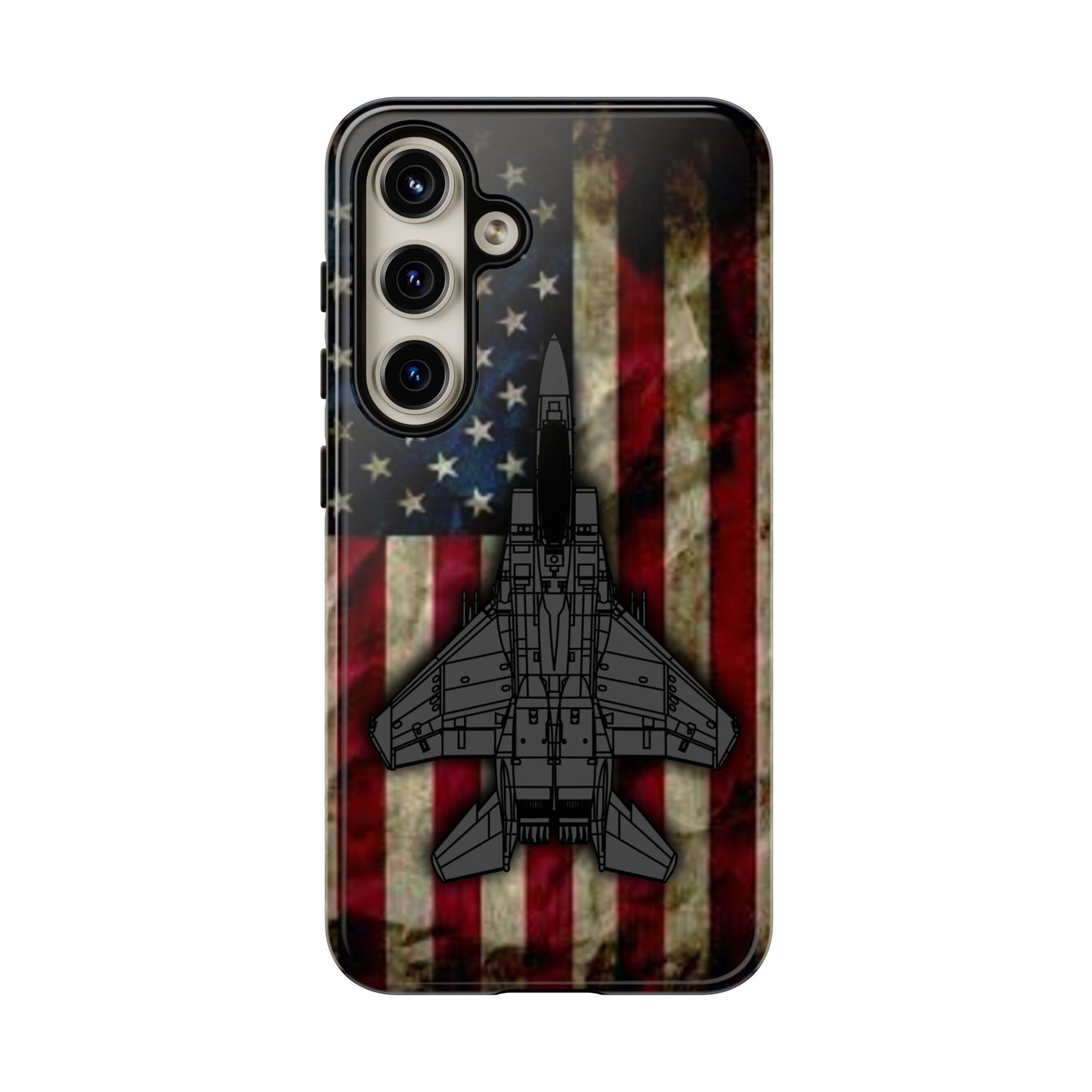 F-15E Old Glory Tough Cases for iPhone, Samsung, Google